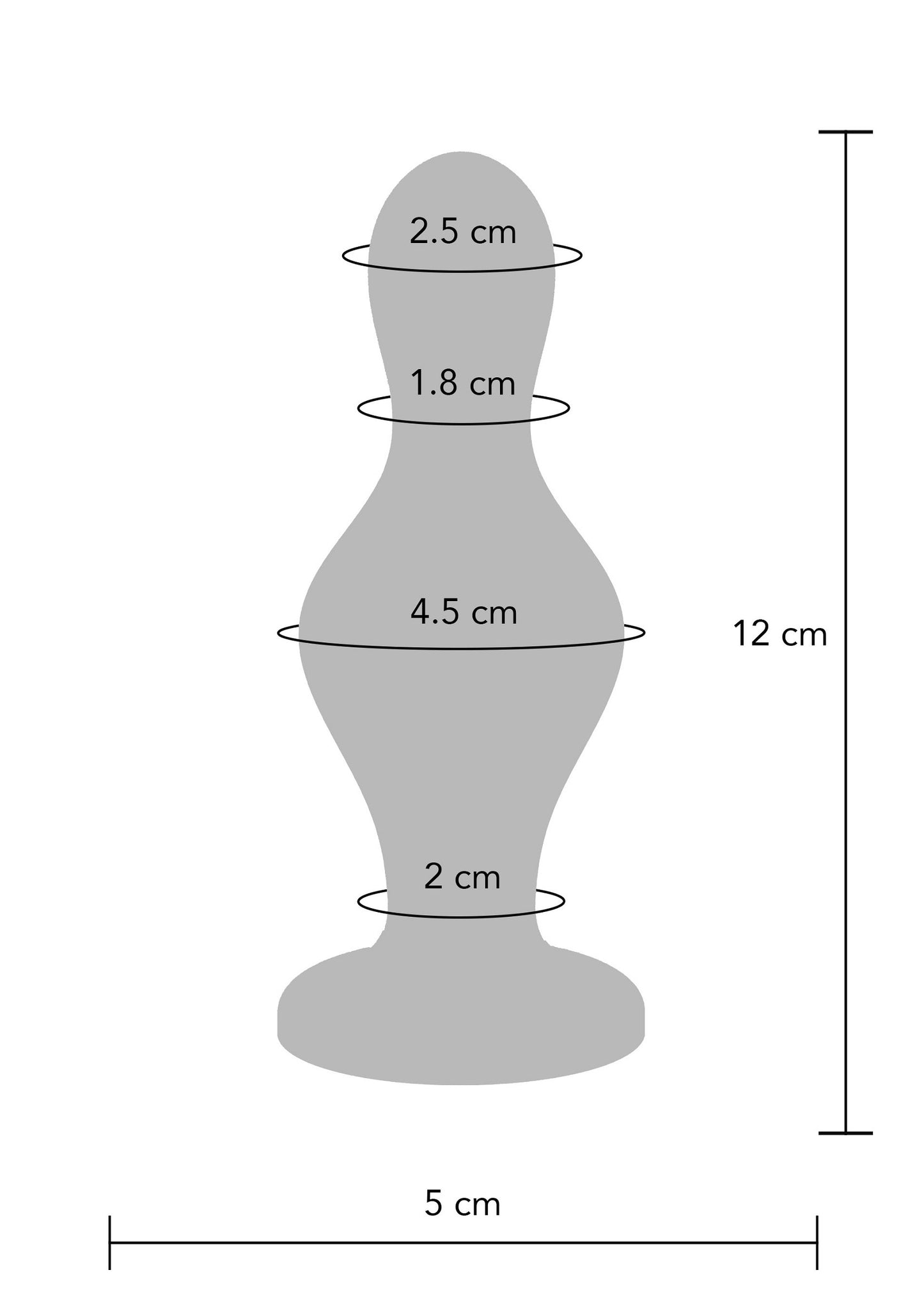 ToyJoy Buttocks The Batter Buttplug BLUE - 1