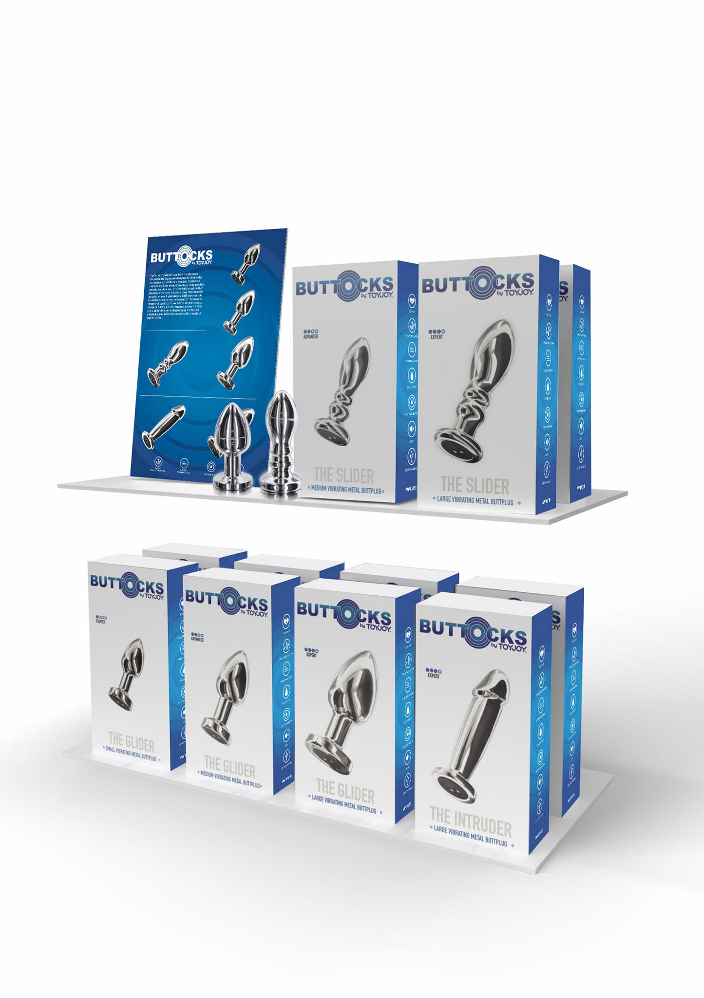 Toyjoy Buttocks Retail Shelf Pack MULTICOLOR - 1