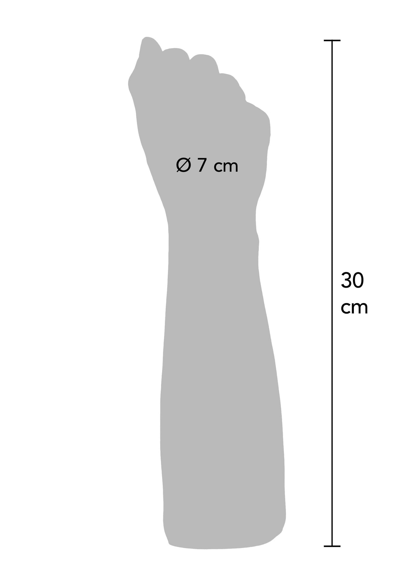 ToyJoy Get Real The Fist 30 cm SKIN - 3