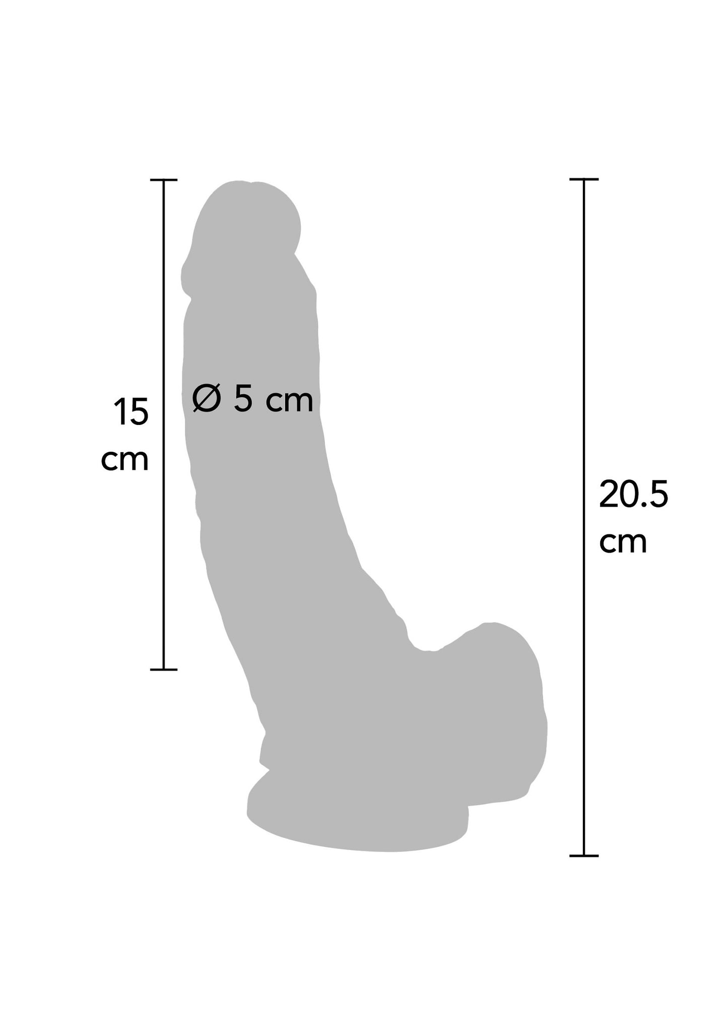 ToyJoy Get Real 20.5 cm Dildo SKIN - 1