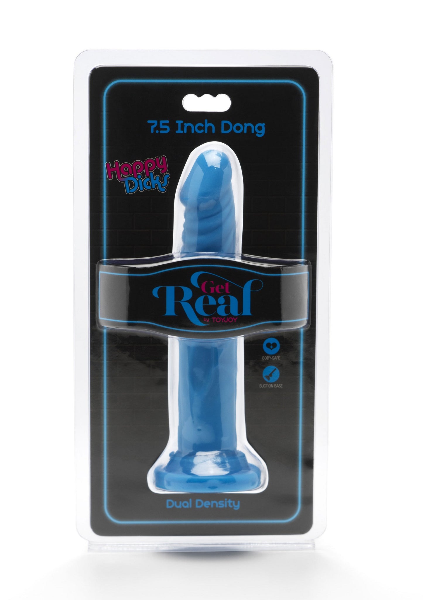 ToyJoy Get Real Happy Dicks 19 cm Dong BLUE - 2