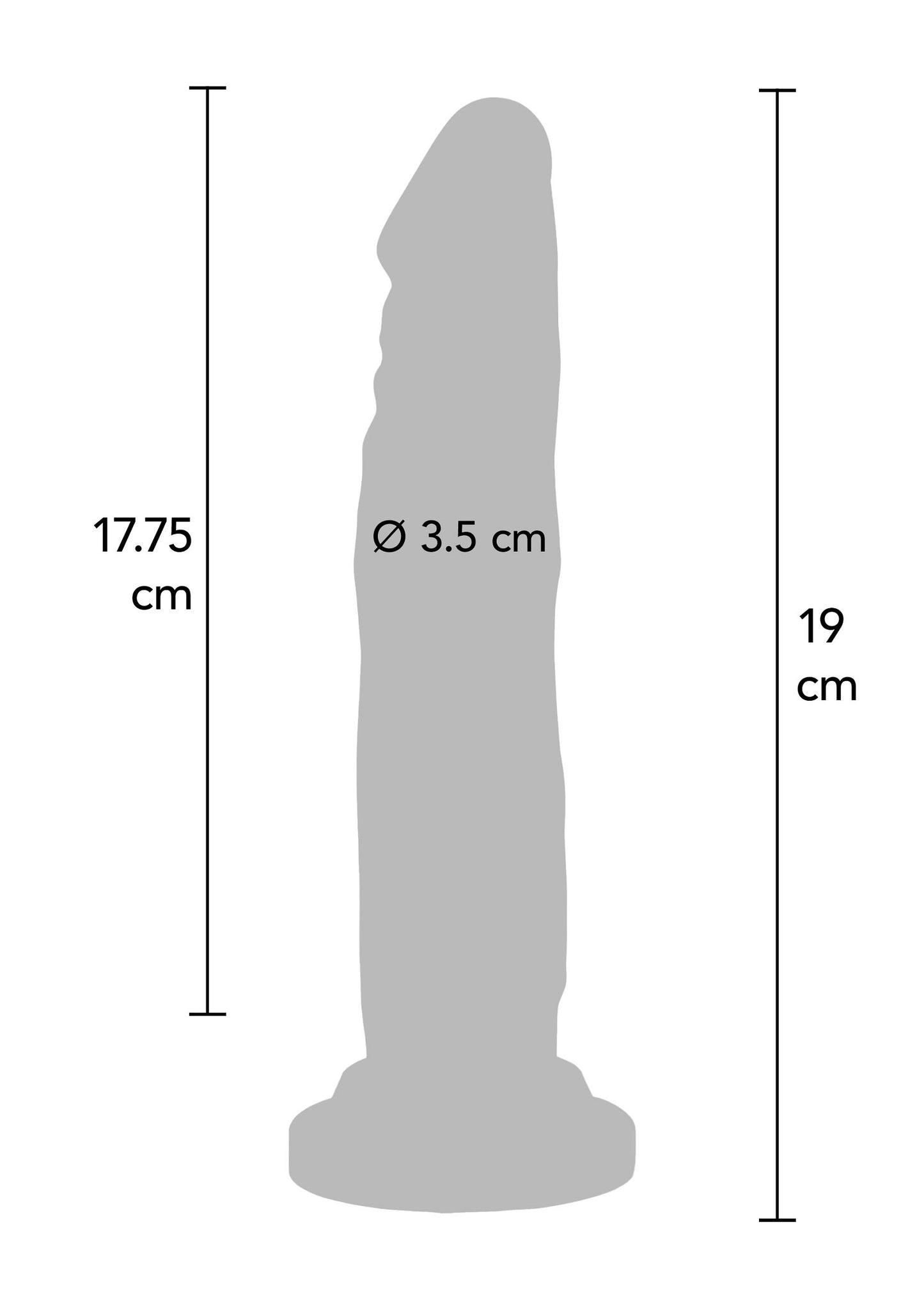 ToyJoy Get Real Happy Dicks 19 cm Dong PINK - 0