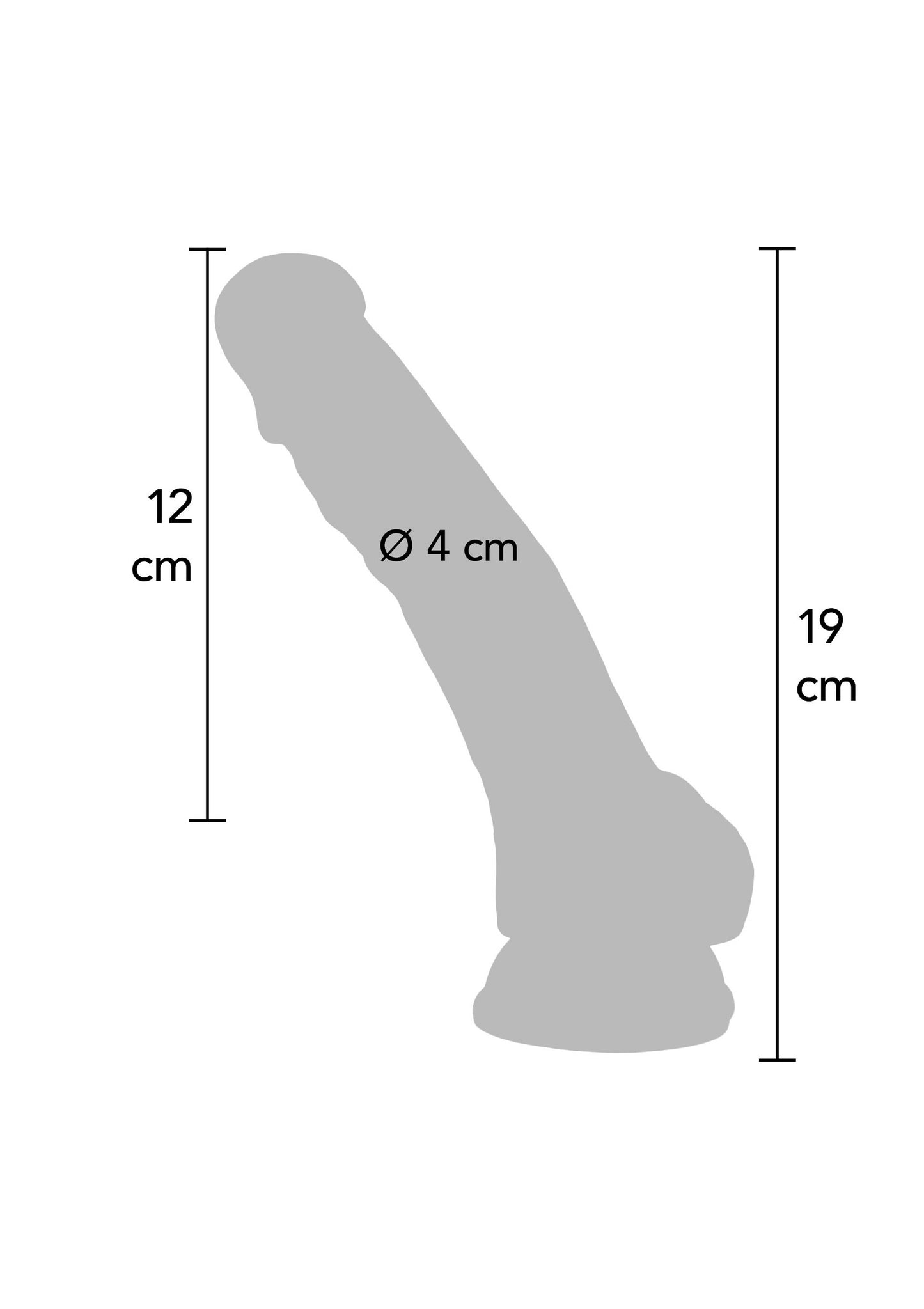 ToyJoy Get Real Happy Dicks 19 cm Dildo BLUE - 1