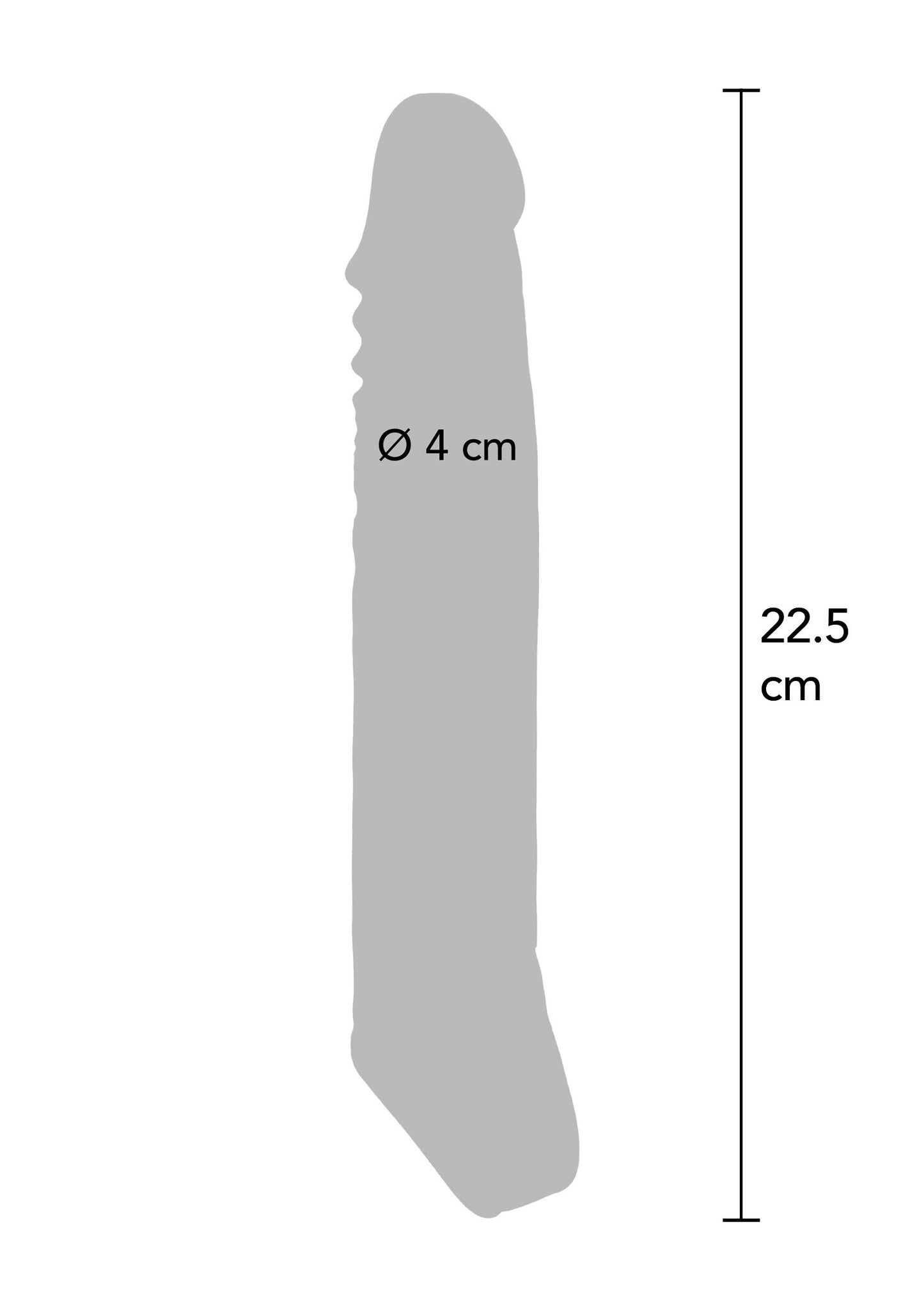 ToyJoy Get Real Extension Sleeve Xlarge 22.5 cm SKIN - 3