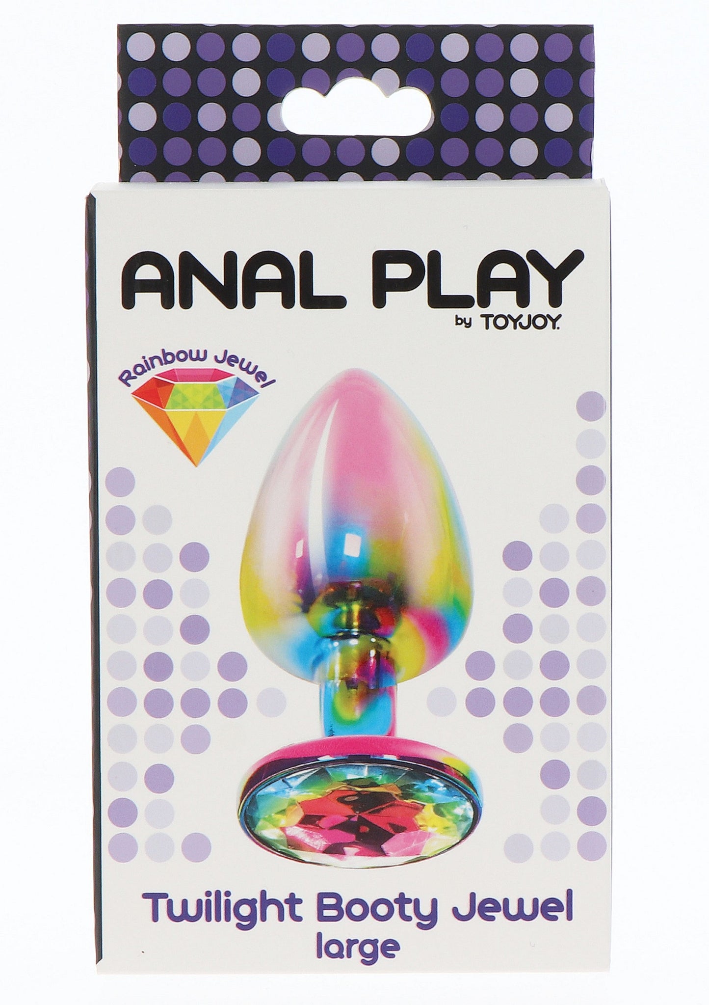 ToyJoy Anal Play Twilight Booty Jewel Large MULTICOLOR - 2