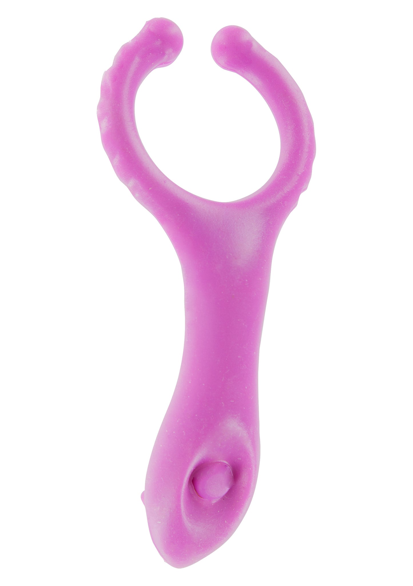 ToyJoy Basics Vibrating Clit-Stim C-Ring PURPLE - 2