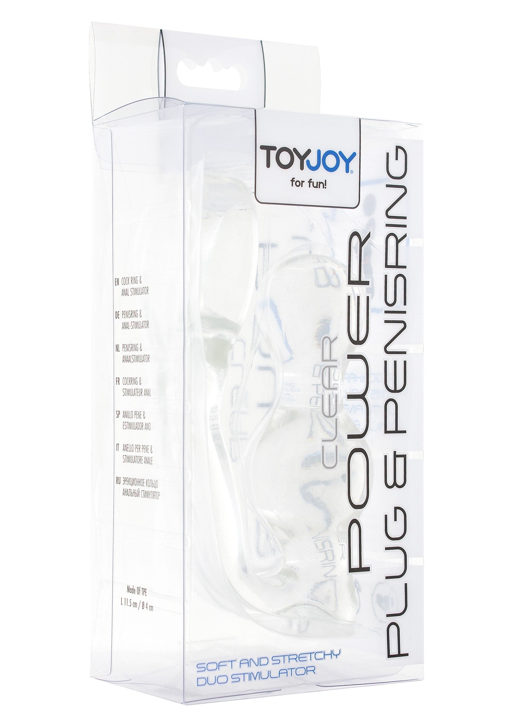 ToyJoy Manpower Power Plug & Penis Ring