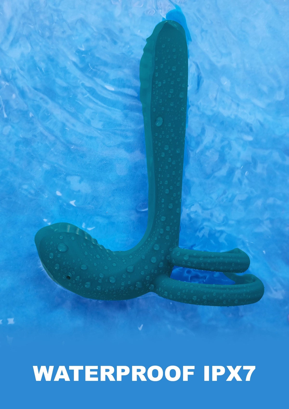 Couples Vibrator Ring GREEN - 8