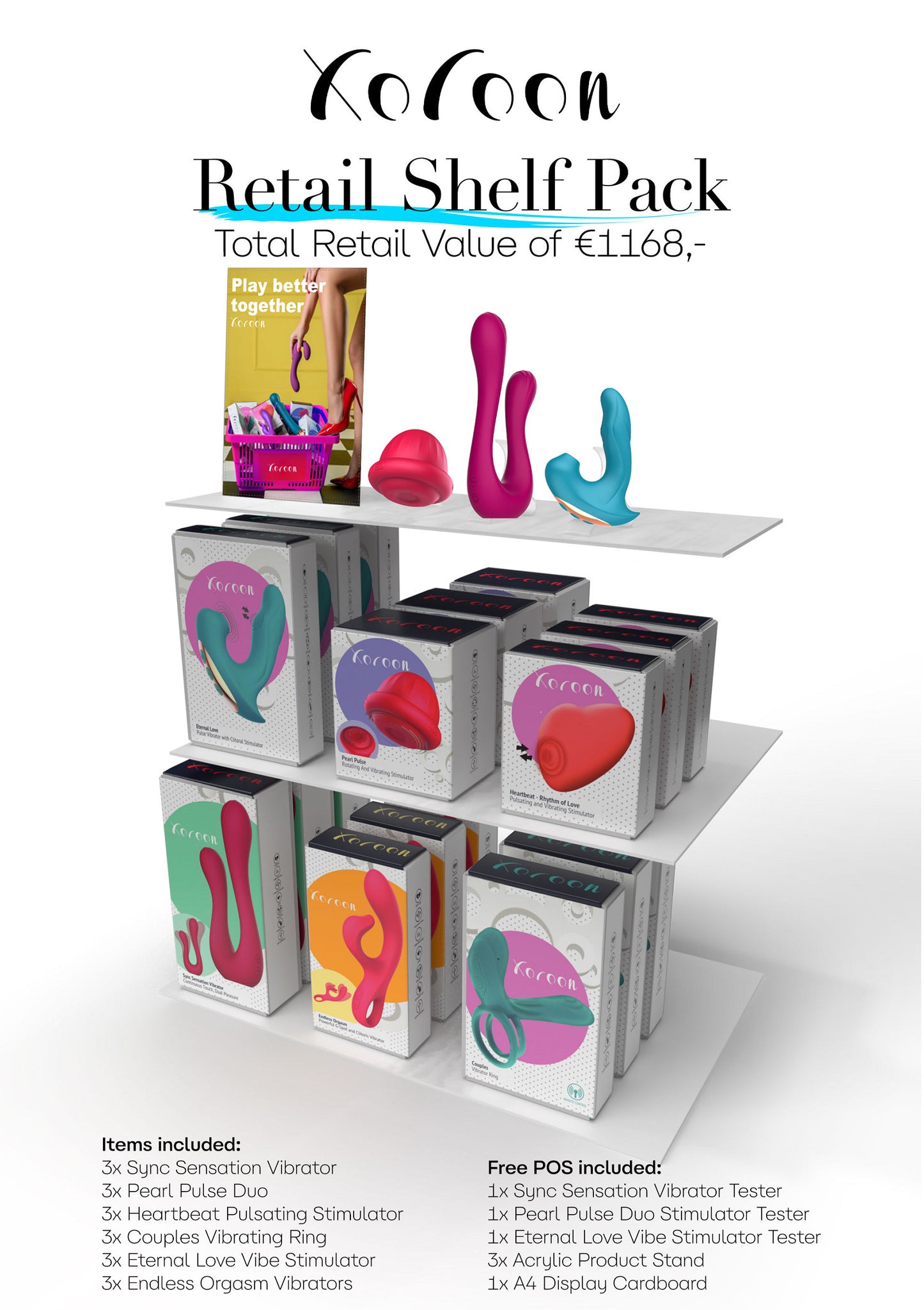 Xocoon Set 2 Retail Shelf Pack MULTICOLOR - 1