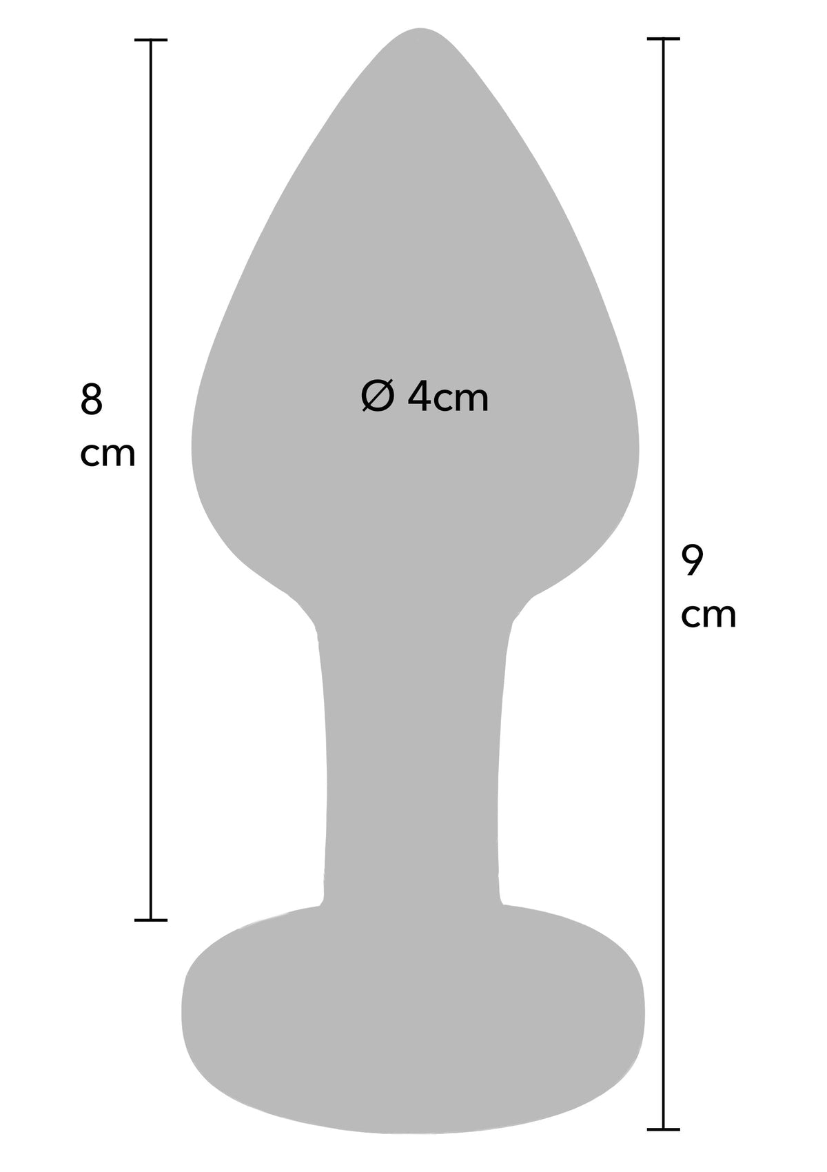 Everlasting Bloom Anal Plug Medium CLEAR - 5