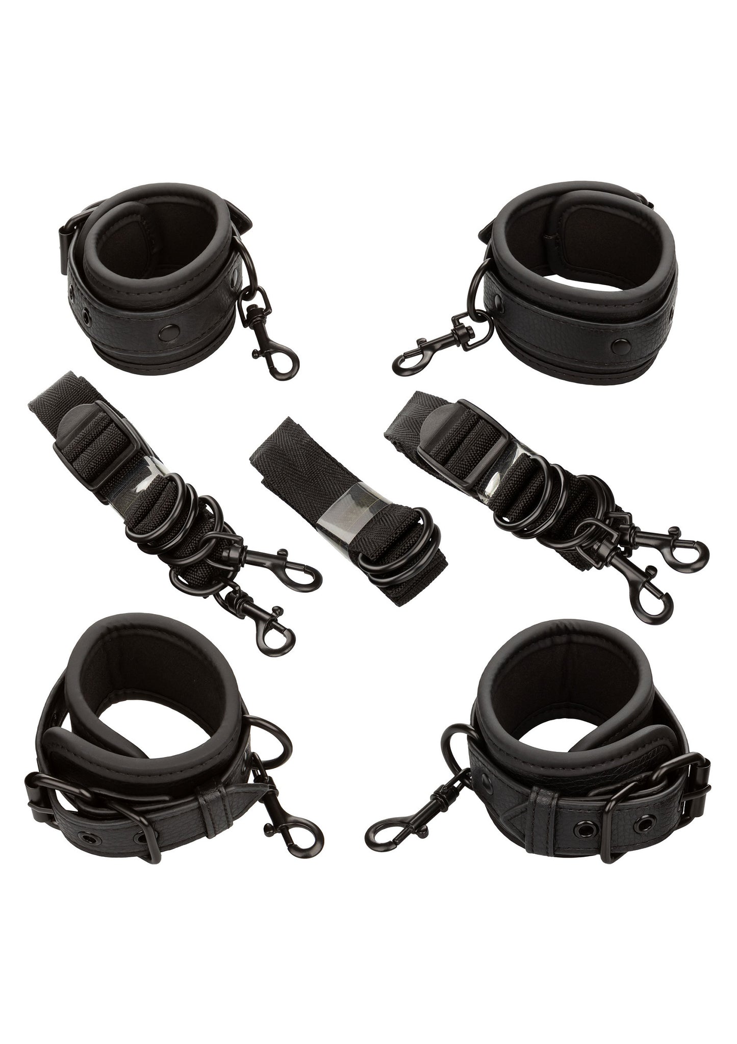 CalExotics Nocturnal Collection Bed Restraints BLACK - 0