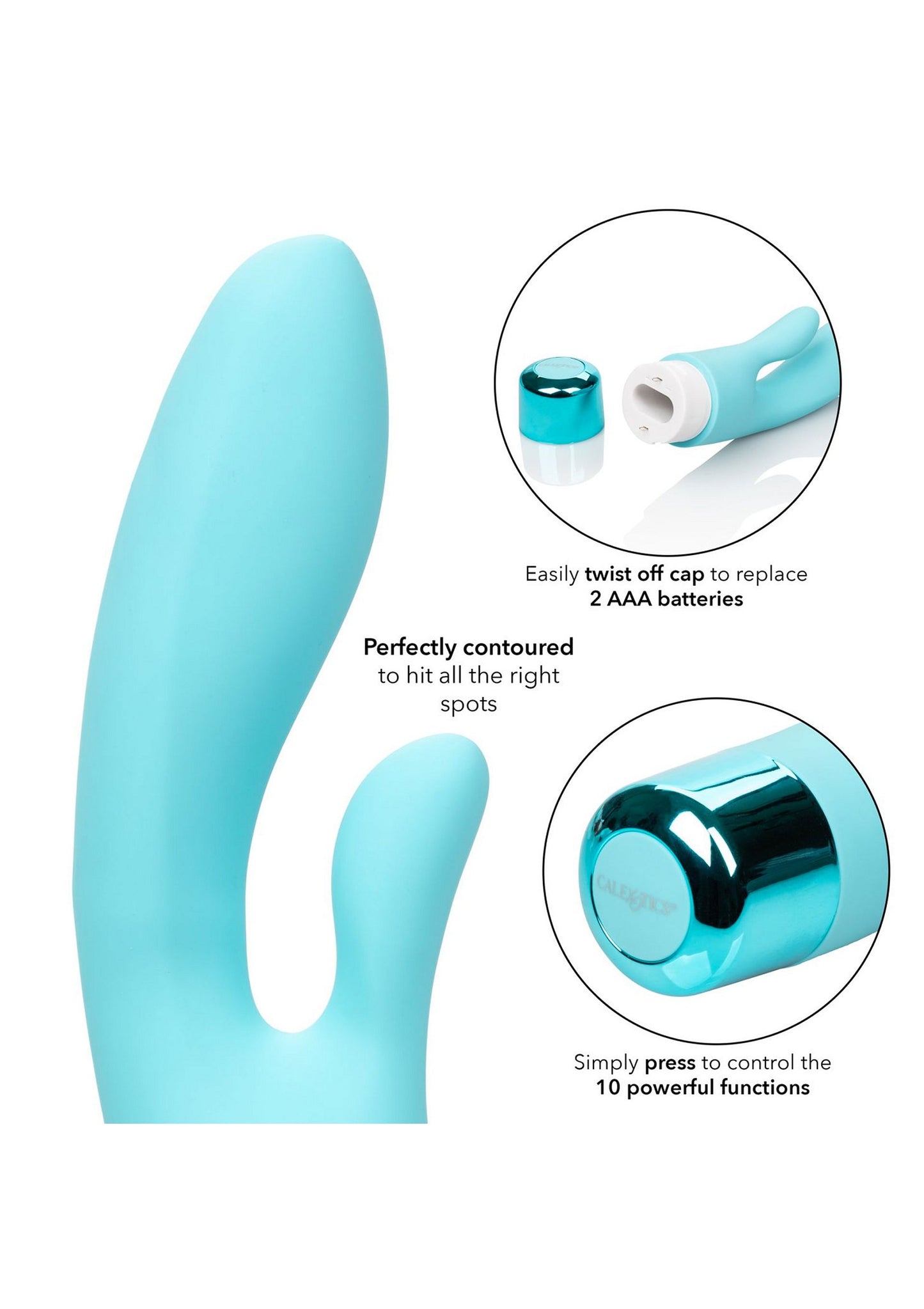 CalExotics Eden Lover AQUA - 3