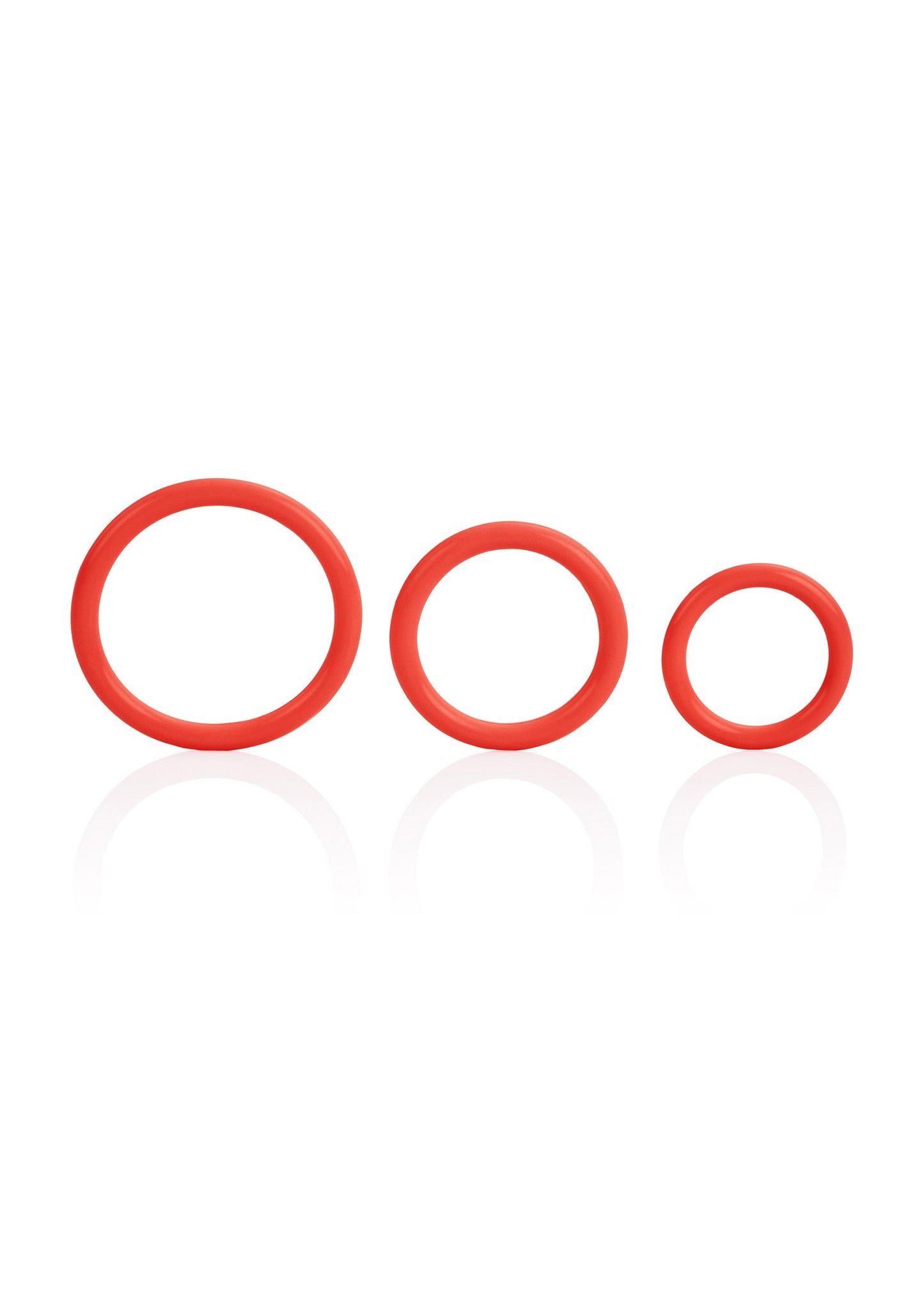 CalExotics Tri-Rings RED - 5