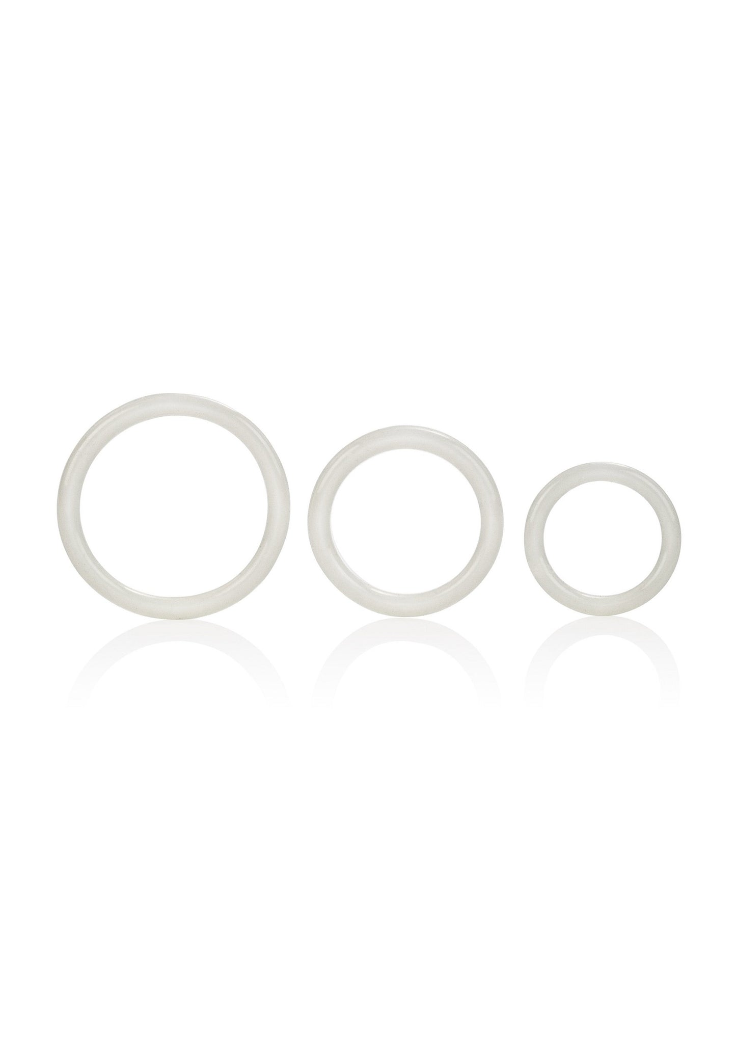 CalExotics Tri-Rings WHITE - 3