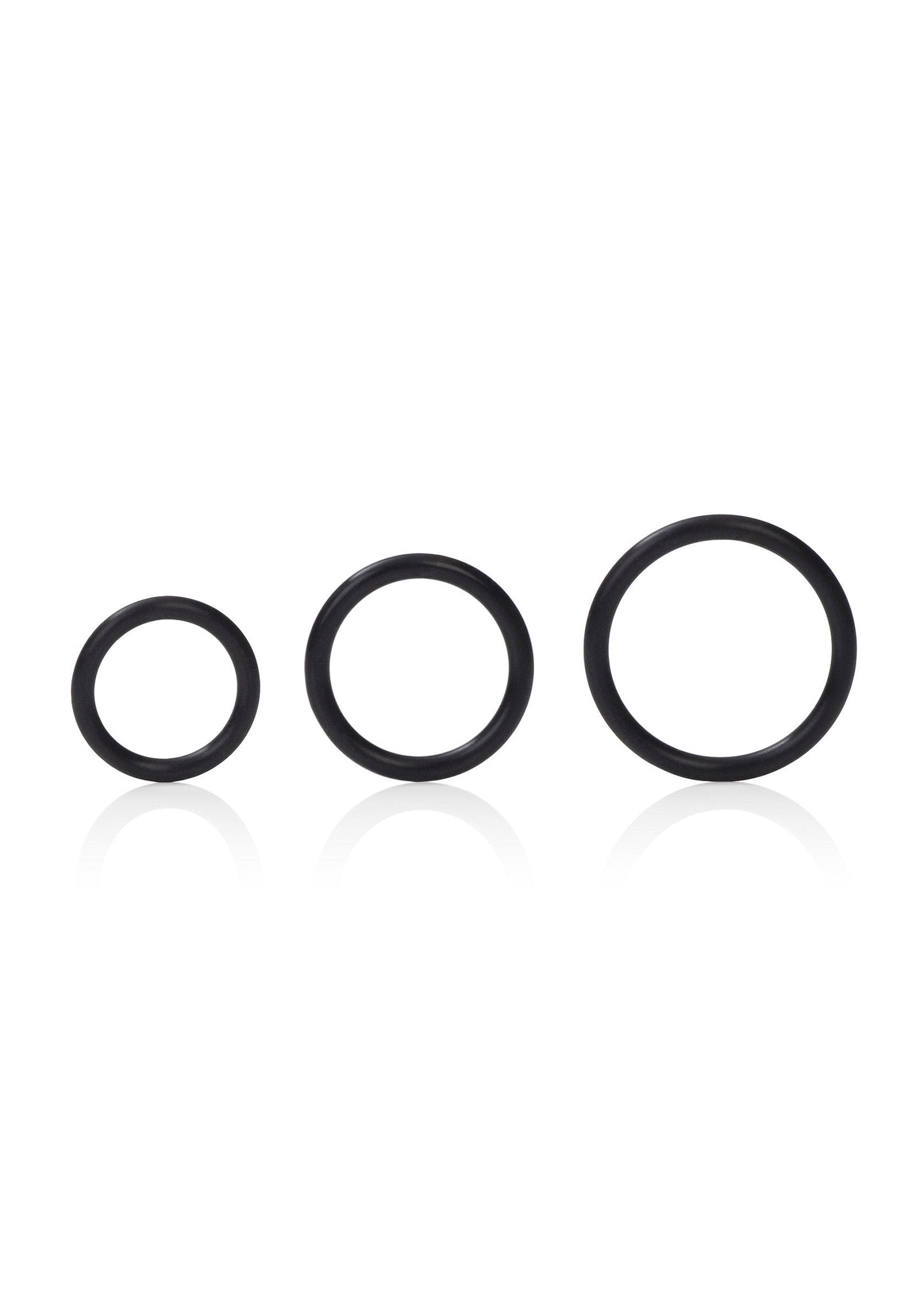 Silicone Support Rings BLACK - 3