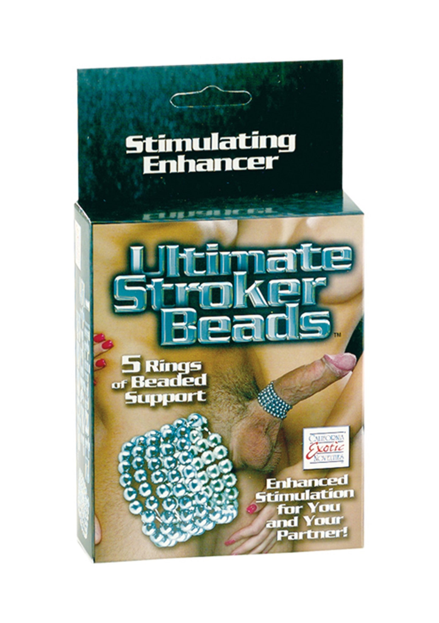CalExotics Ultimate Stroker Beads SILVER - 1