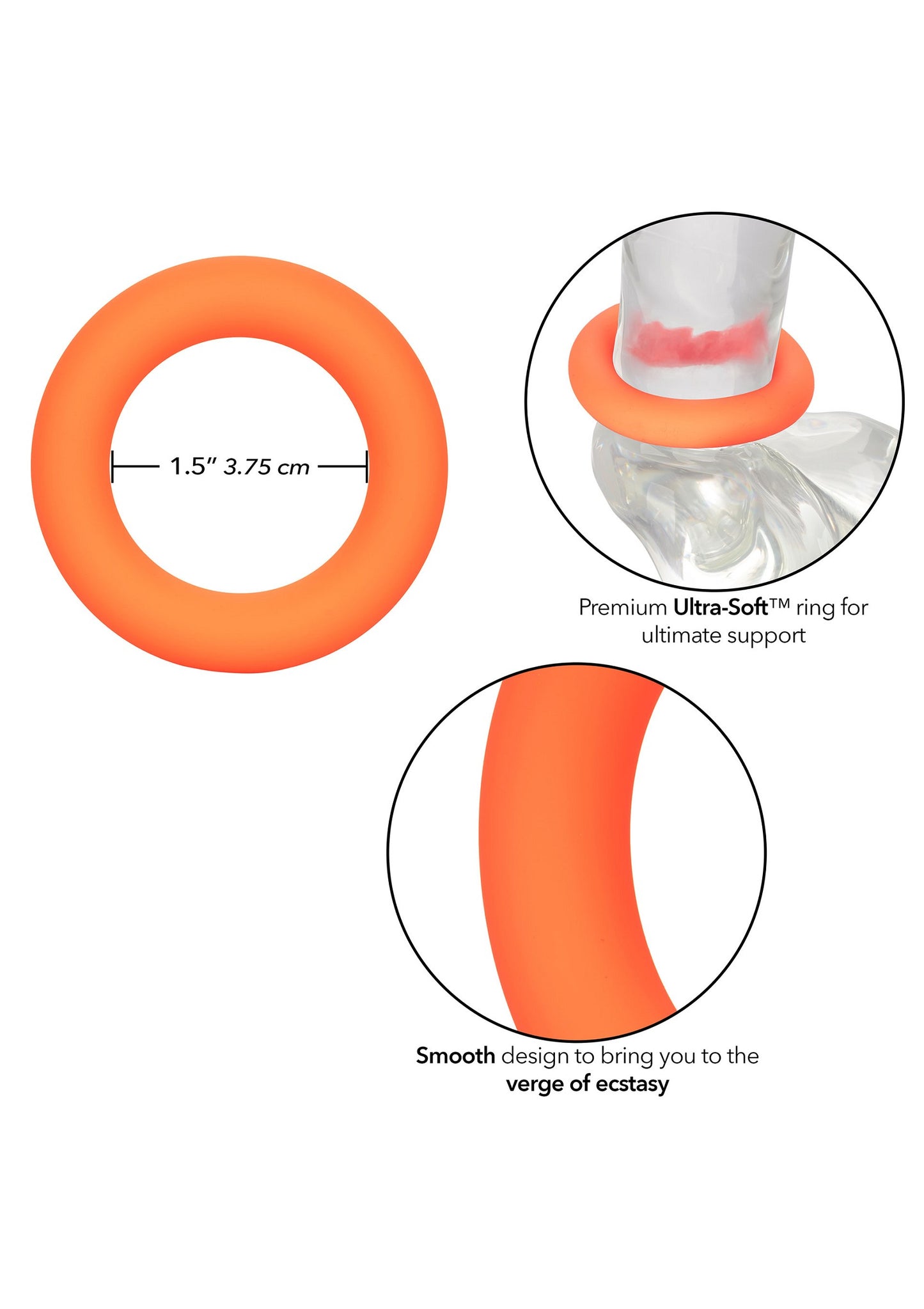 CalExotics Link Up Ultra-Soft Verge ORANGE - 7