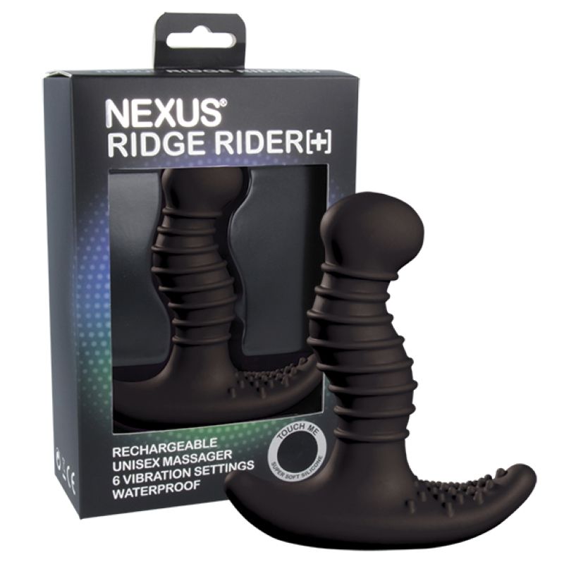 Nexus - Ridge Rider Plus Vibrator - Zwart - 1