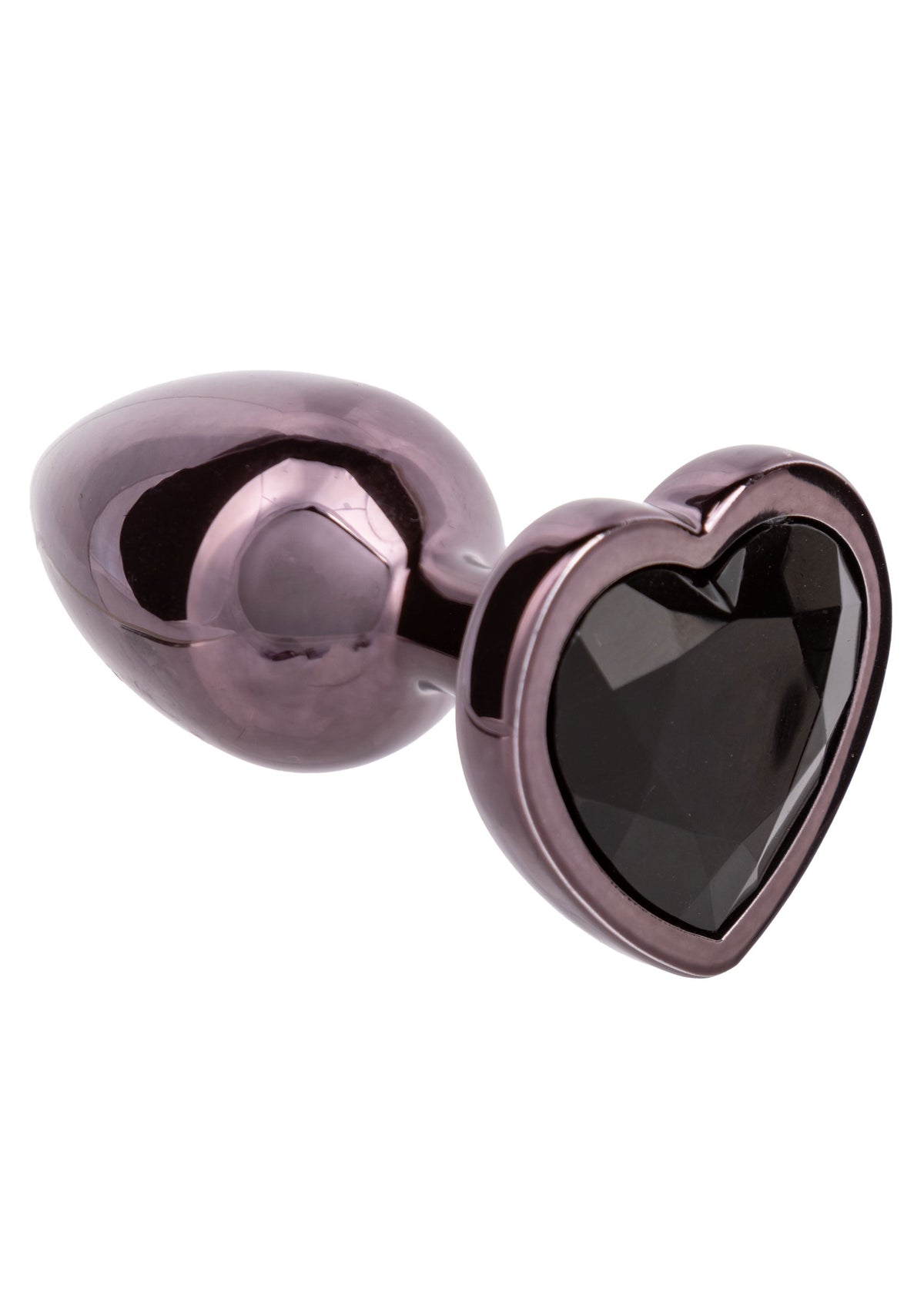 Diamond Heart Plug Small BLACK - 5