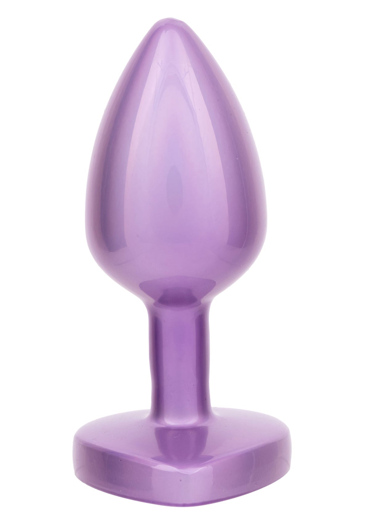 Diamond Heart Plug Small PURPLE - 5