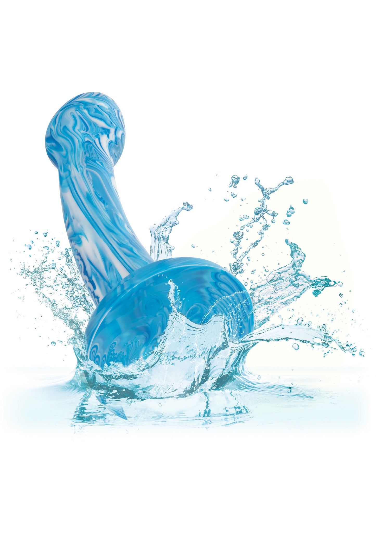 CalExotics Twisted Love Twisted Bulb Tip Probe BLUE - 8