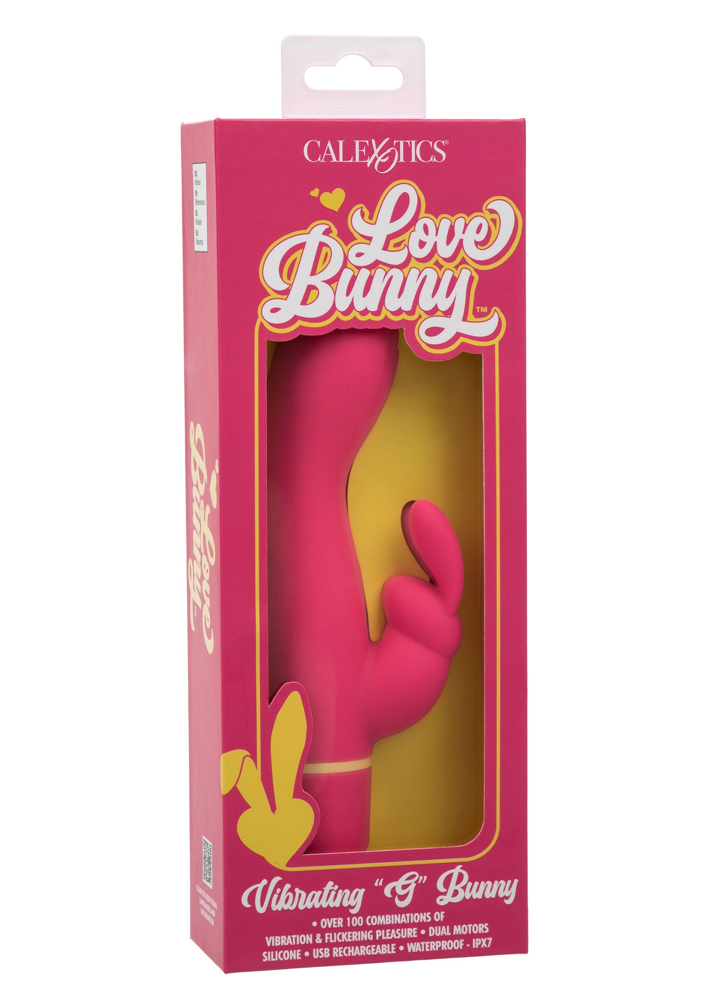 CalExotics Love Bunny Vibrating 'G” Bunny PINK - 8