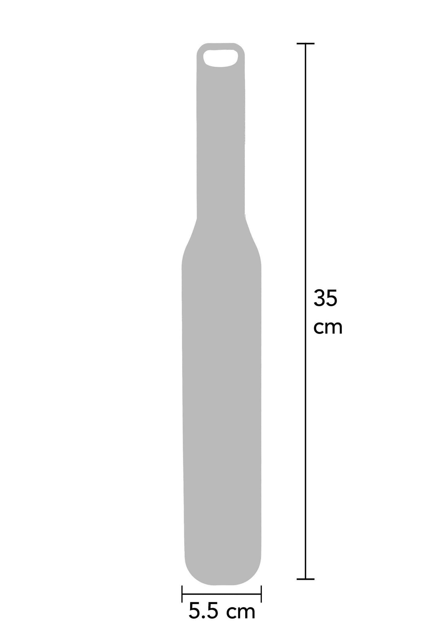 Hidden Desire Extreme Spiked Paddle XLarge BLACK - 2