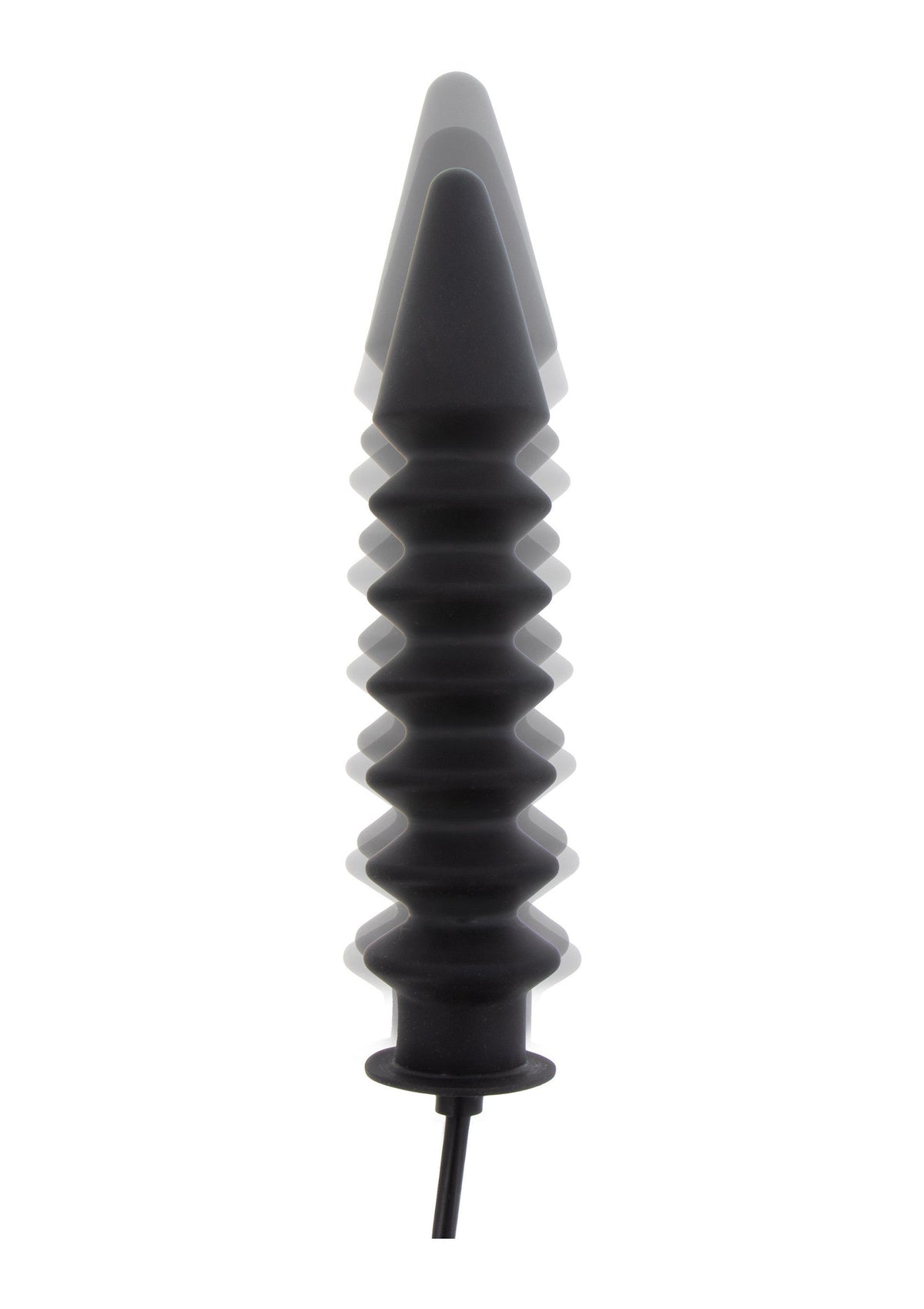 Inflatable Ribbed Plug Expert BLACK - 5