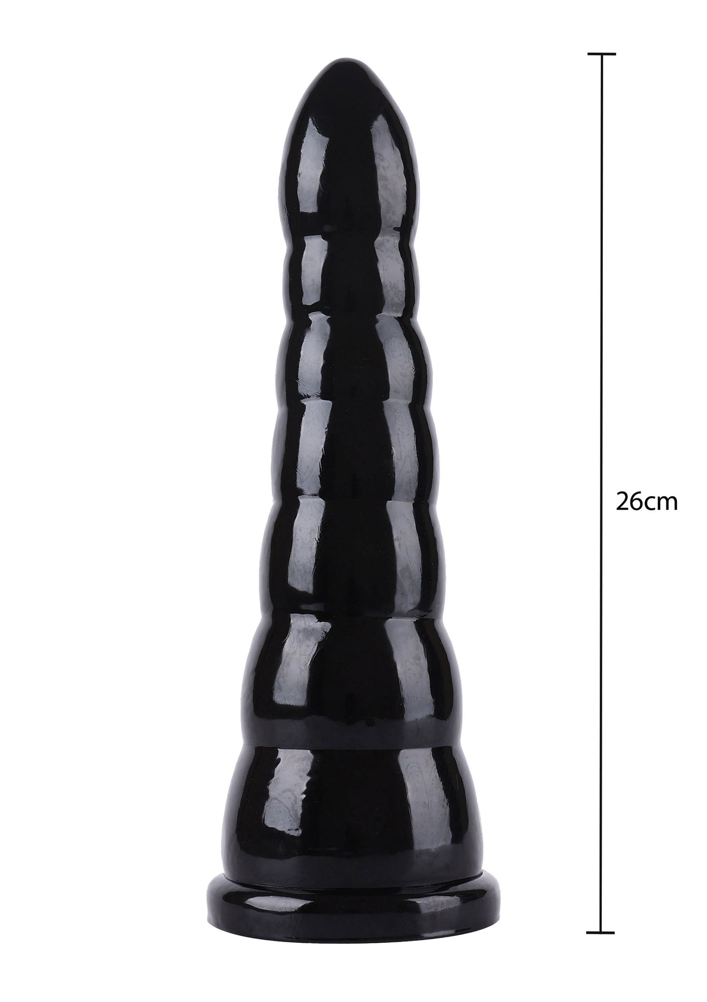 Hidden Desire Extreme Anal Cone XL 26cm BLACK - 2