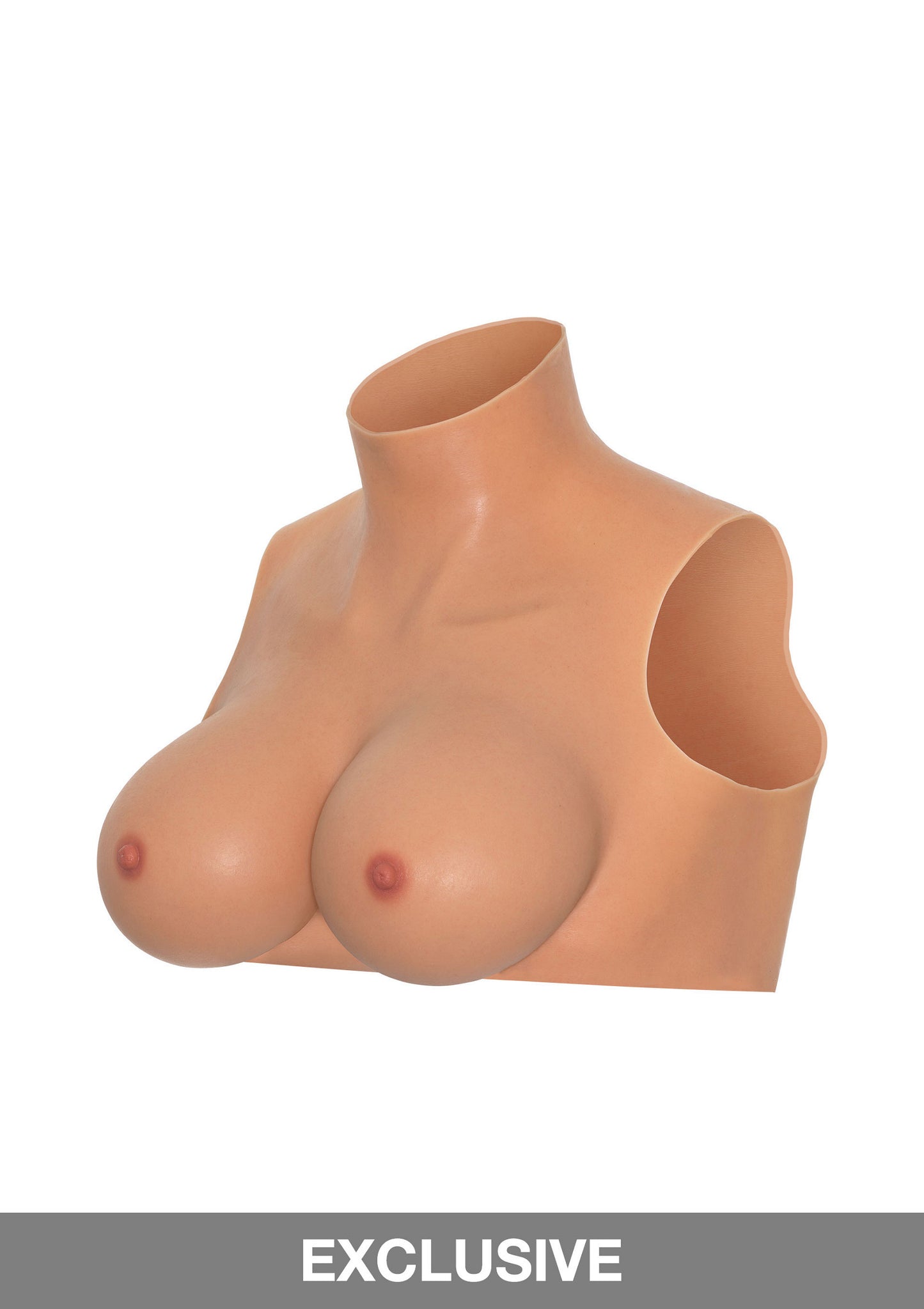 Hidden Desire Alter Ego Wearable Breasts Crop Top With E-Cup SKIN S/M/L - 5