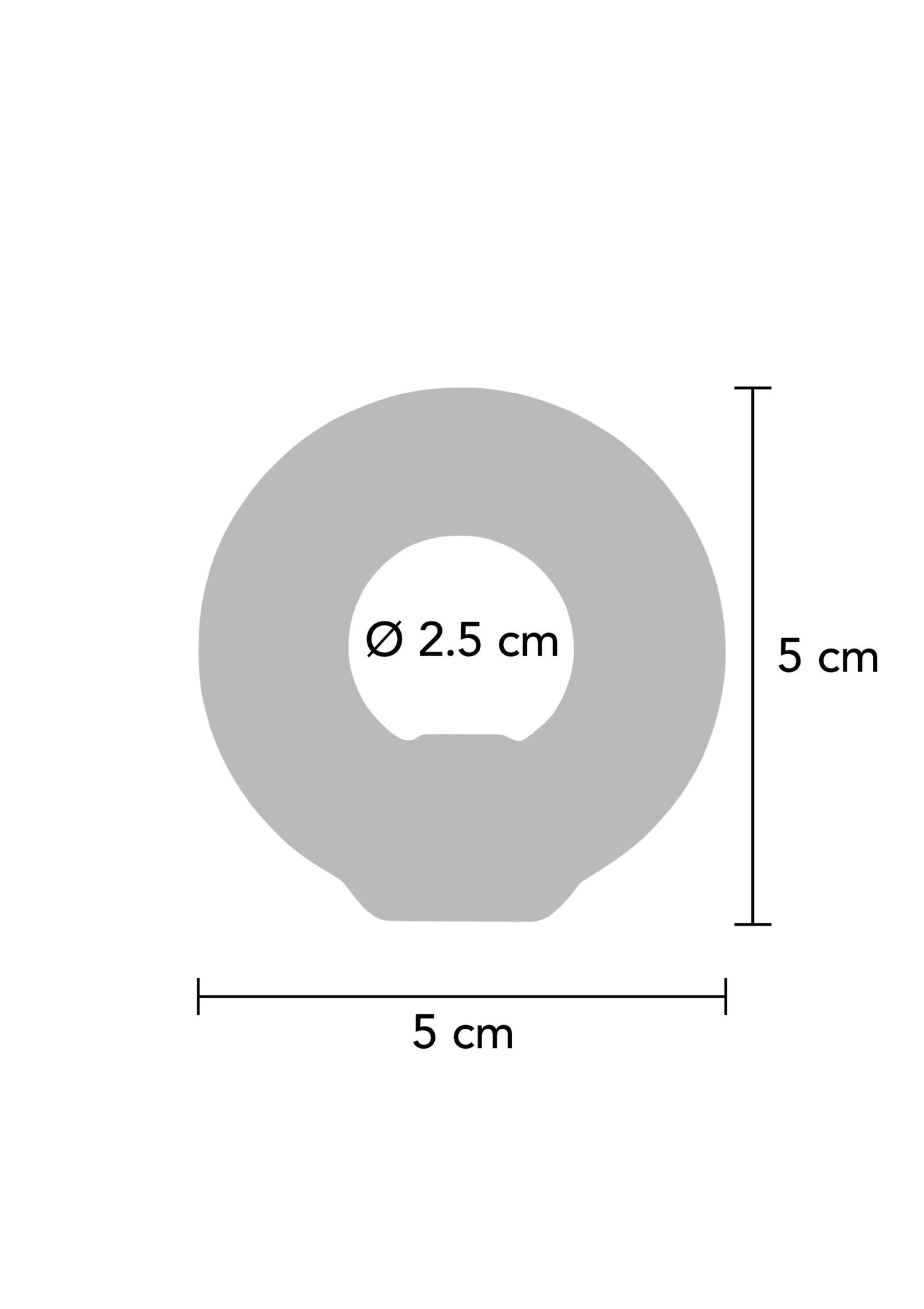 Hidden Desire Bangers C-Rings Soft Silicone Stud C-Ring BLACK - 2