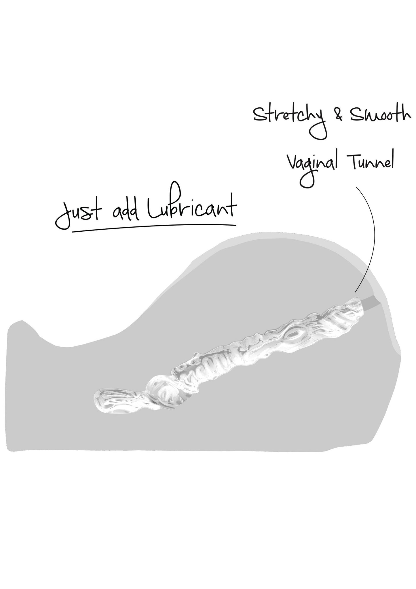 Hidden Desire Bangers See-Through Fuckable Pussy Masturbator TRANSPA - 5