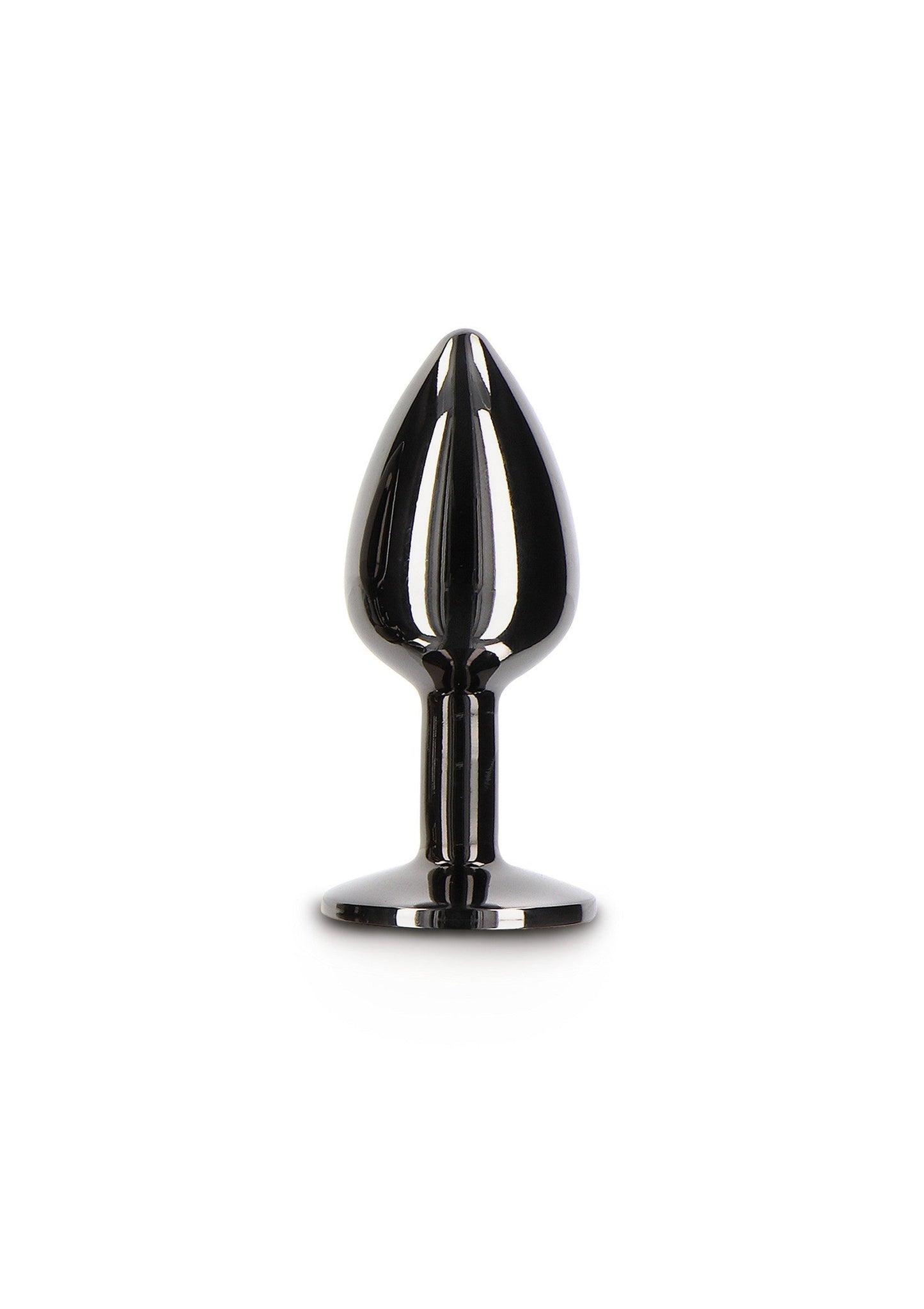 Butt Plug With Diamond Jewel S BLACK - 1
