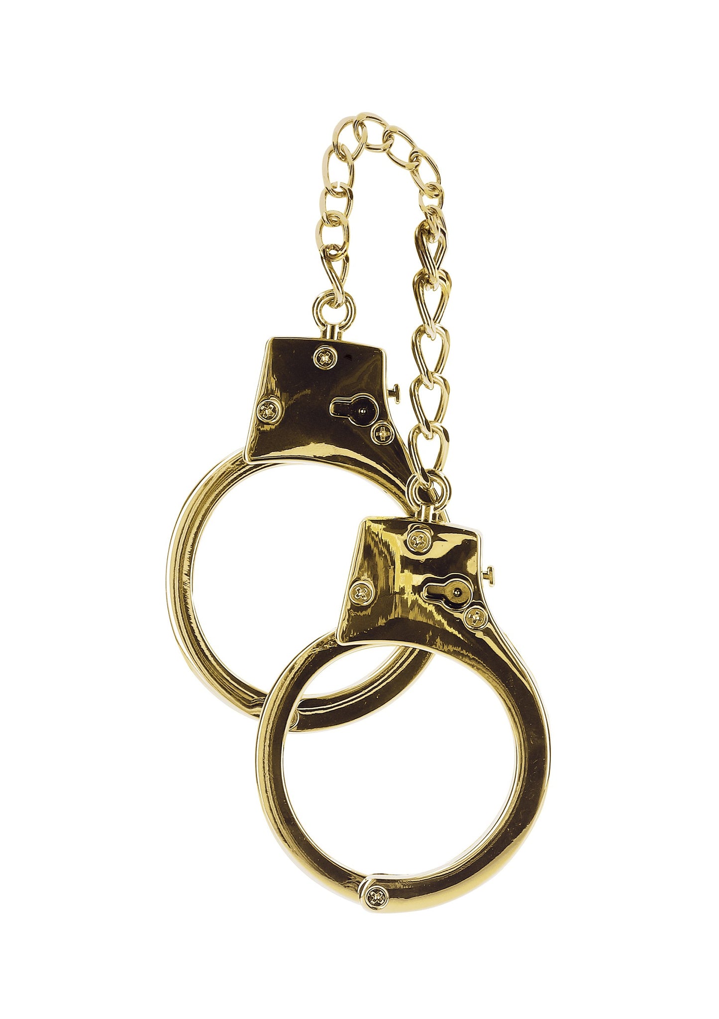 Taboom Bondage in Luxury Gold Plated BDSM Handcuffs GOLD - 6