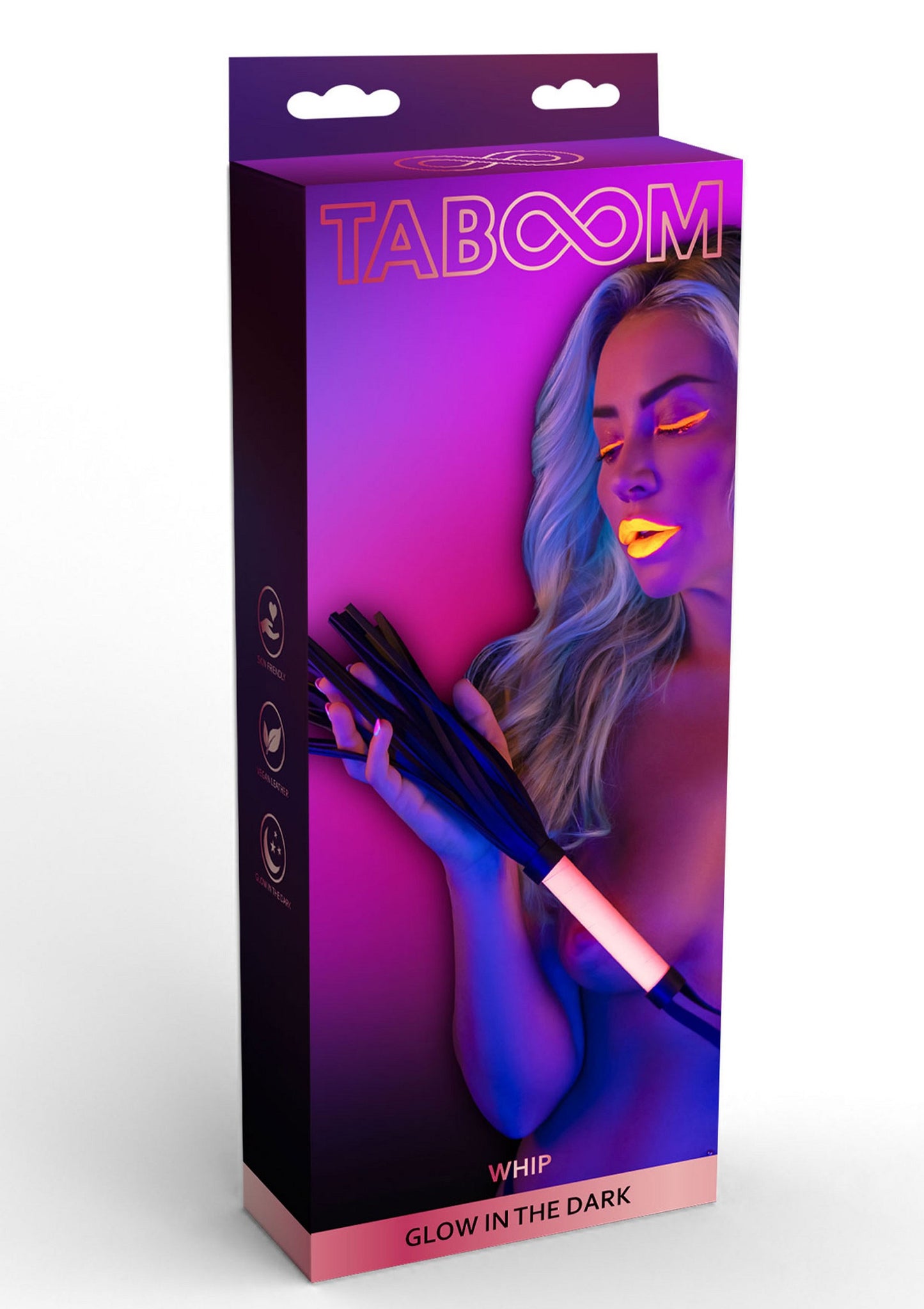 Taboom Glow In the Dark Whip PINK - 6