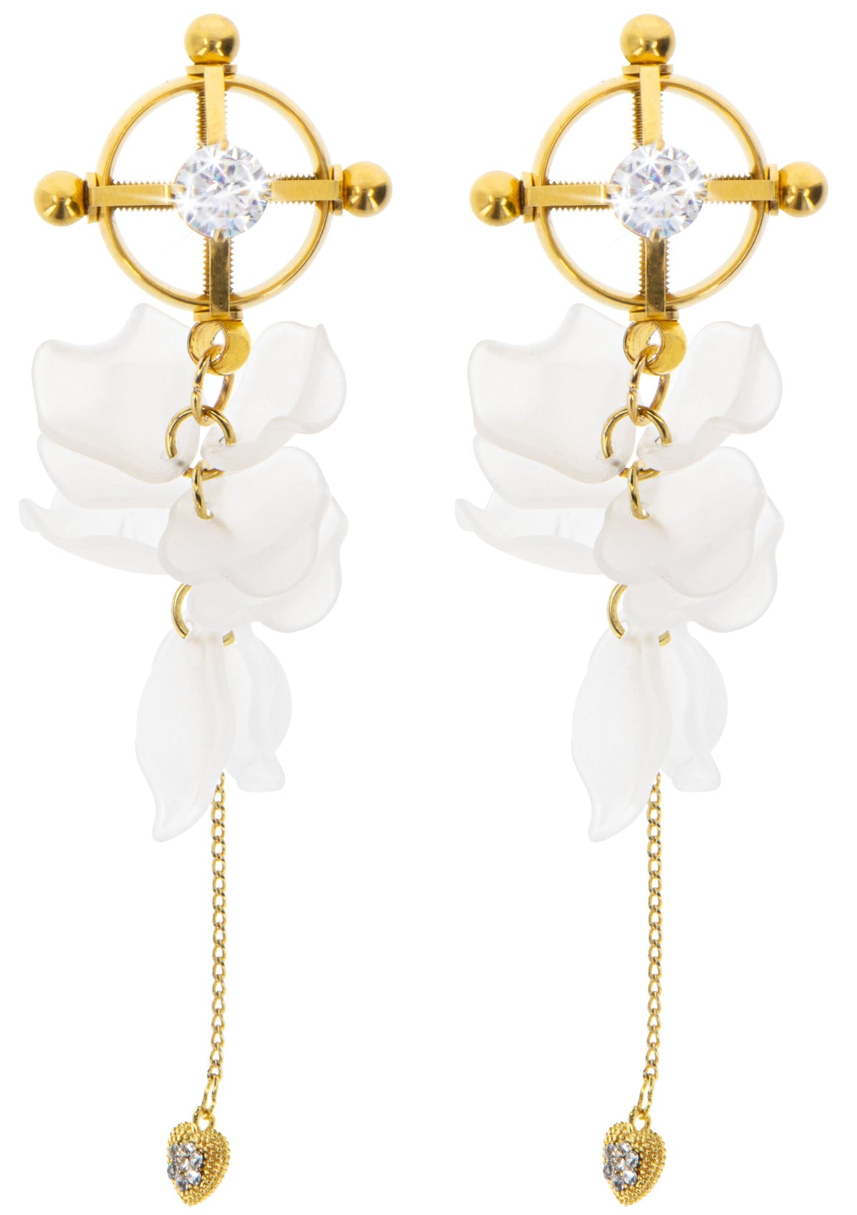 Floral Seduction Clamps GOLD - 4
