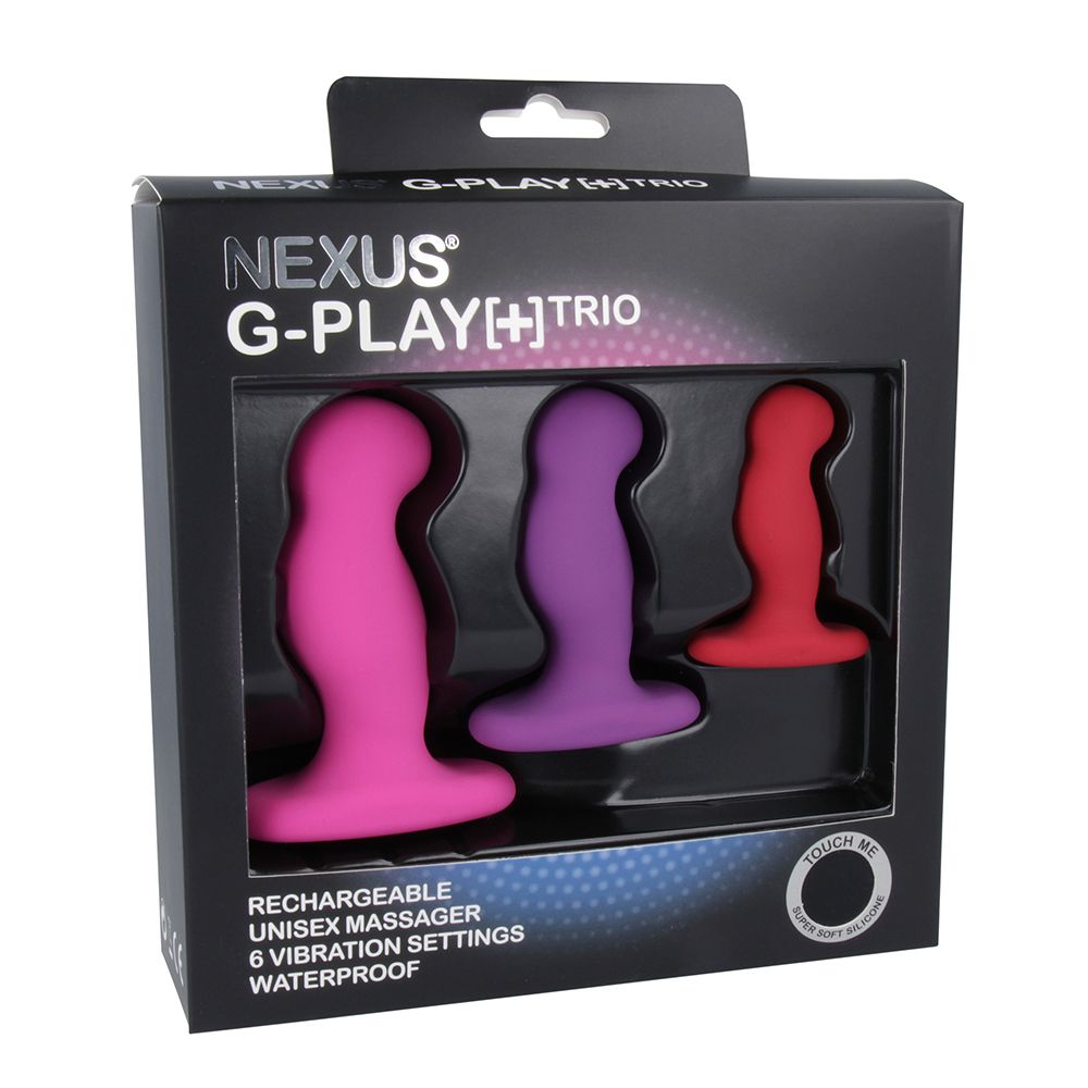 Nexus - G-Play Trio Plus Vibrator Pakket - Driedelige Set - 2