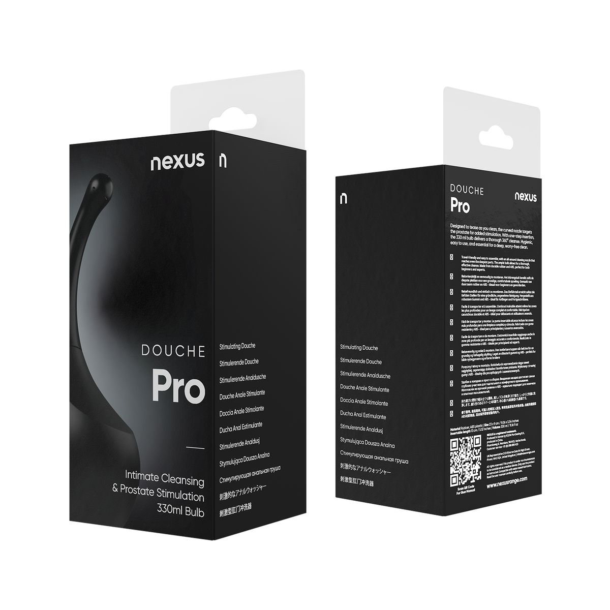 Nexus - Douche Pro Anale Douche - Zwart - 6
