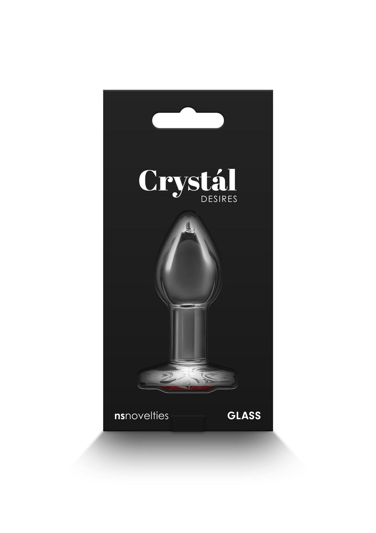 Crystal Desires Red Heart Small RED - 3