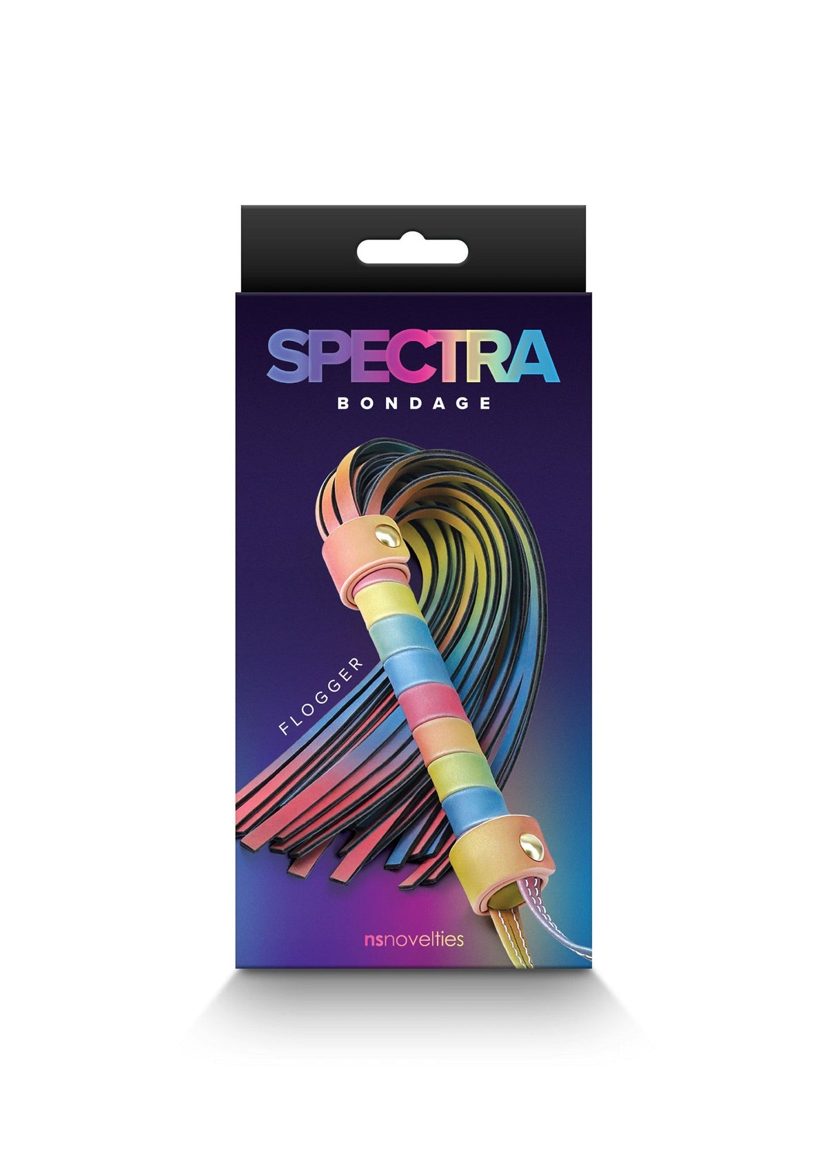 Spectra Bondage Flogger RAINBOW - 1