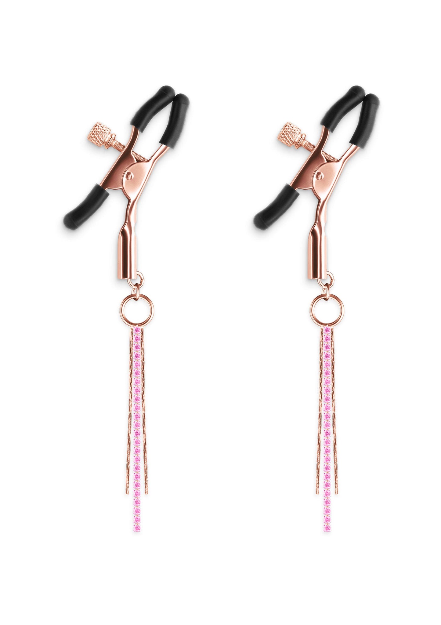 NS Novelties Bound Nipple Clamps D3 ROSEGOLD - 1