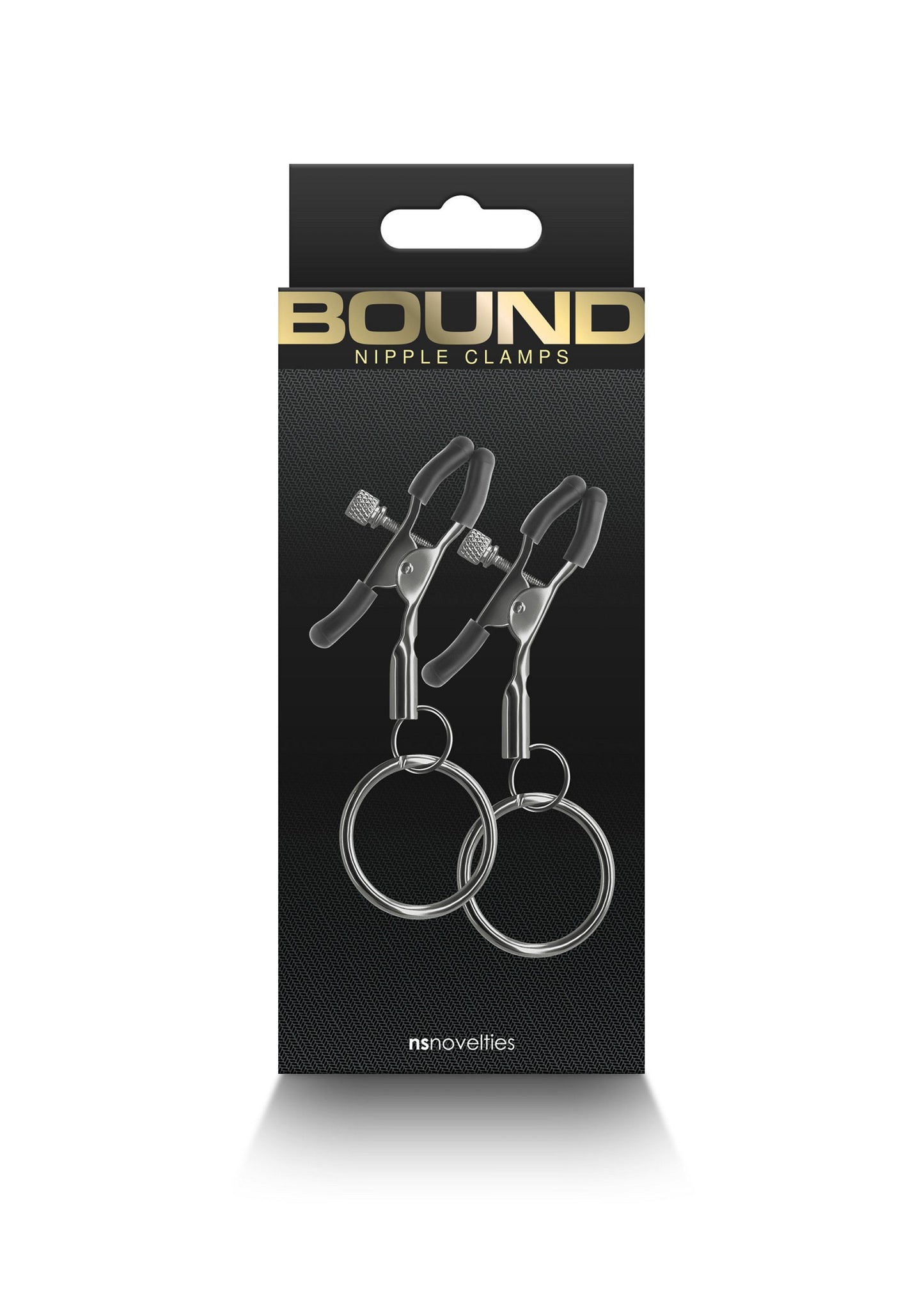 NS Novelties Bound Nipple Clamps C2 BLACK - 0