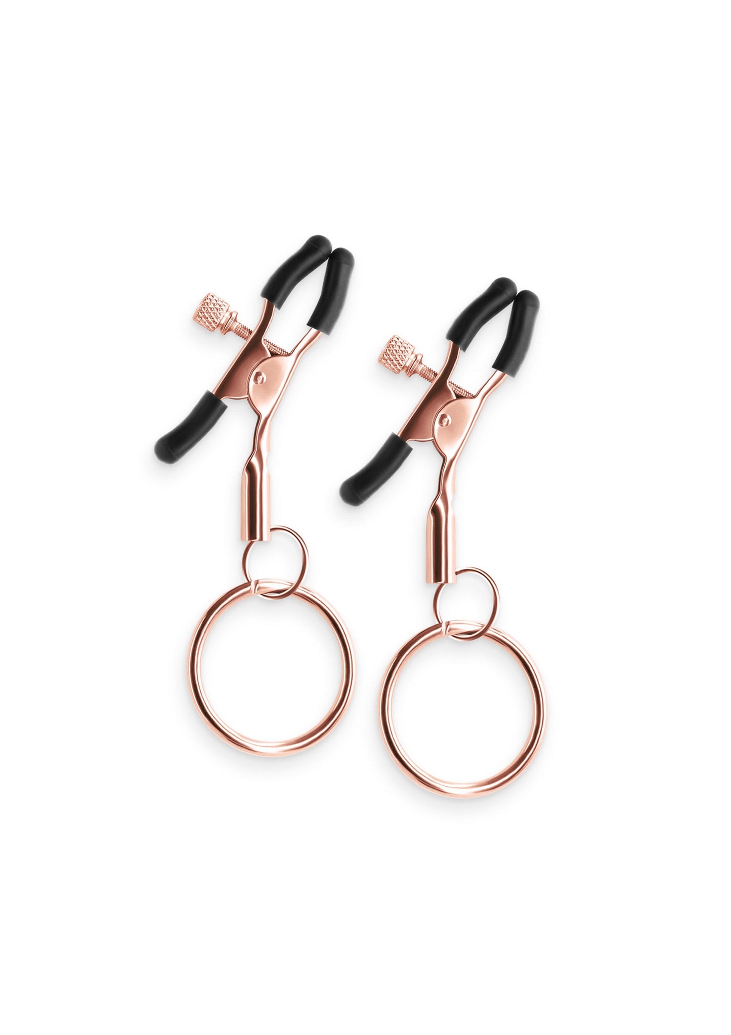 NS Novelties Bound Nipple Clamps C2 ROSEGOLD - 2