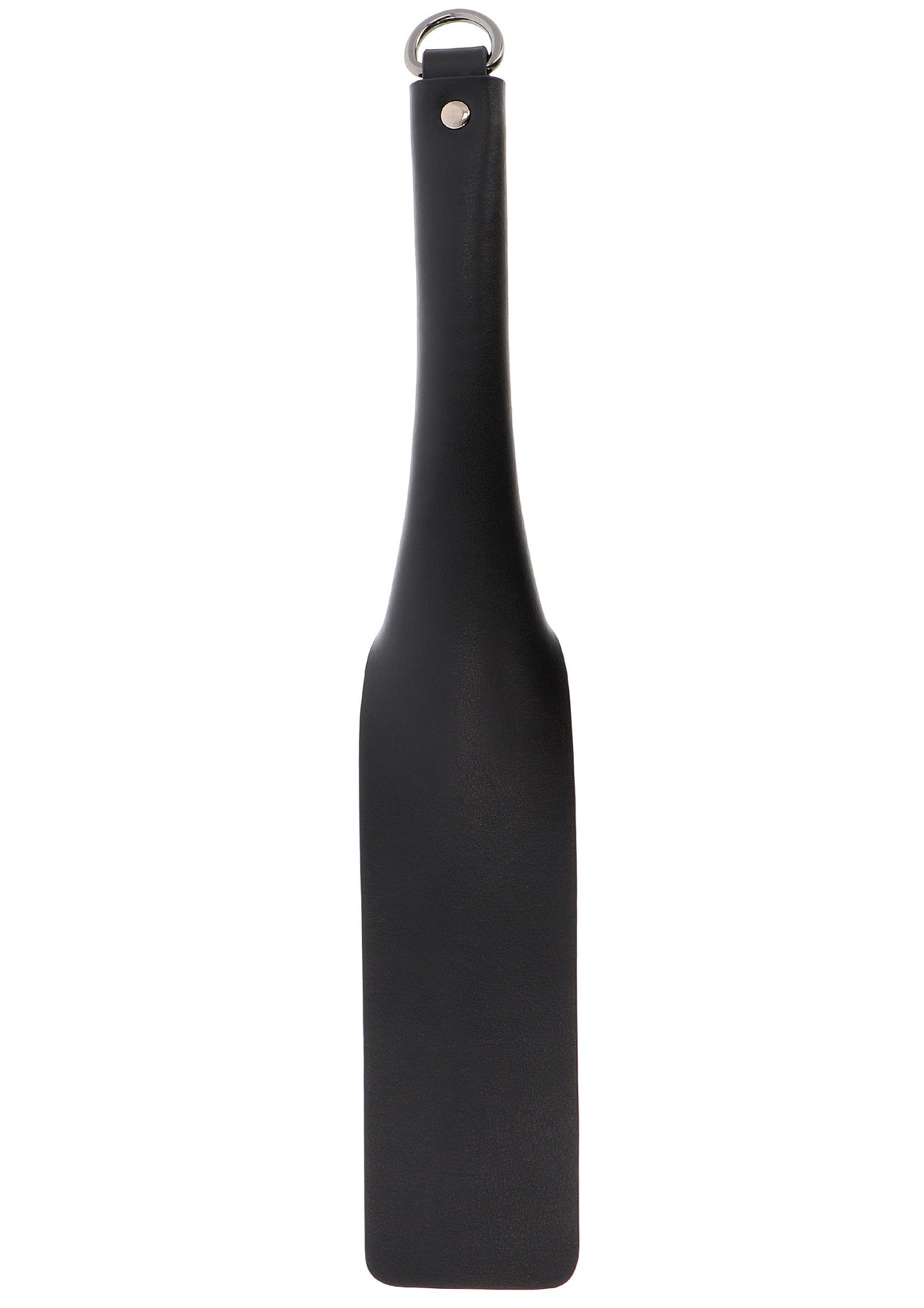 Hidden Desire Masters Real Leather Lace-Up Slapper BLACK - 6