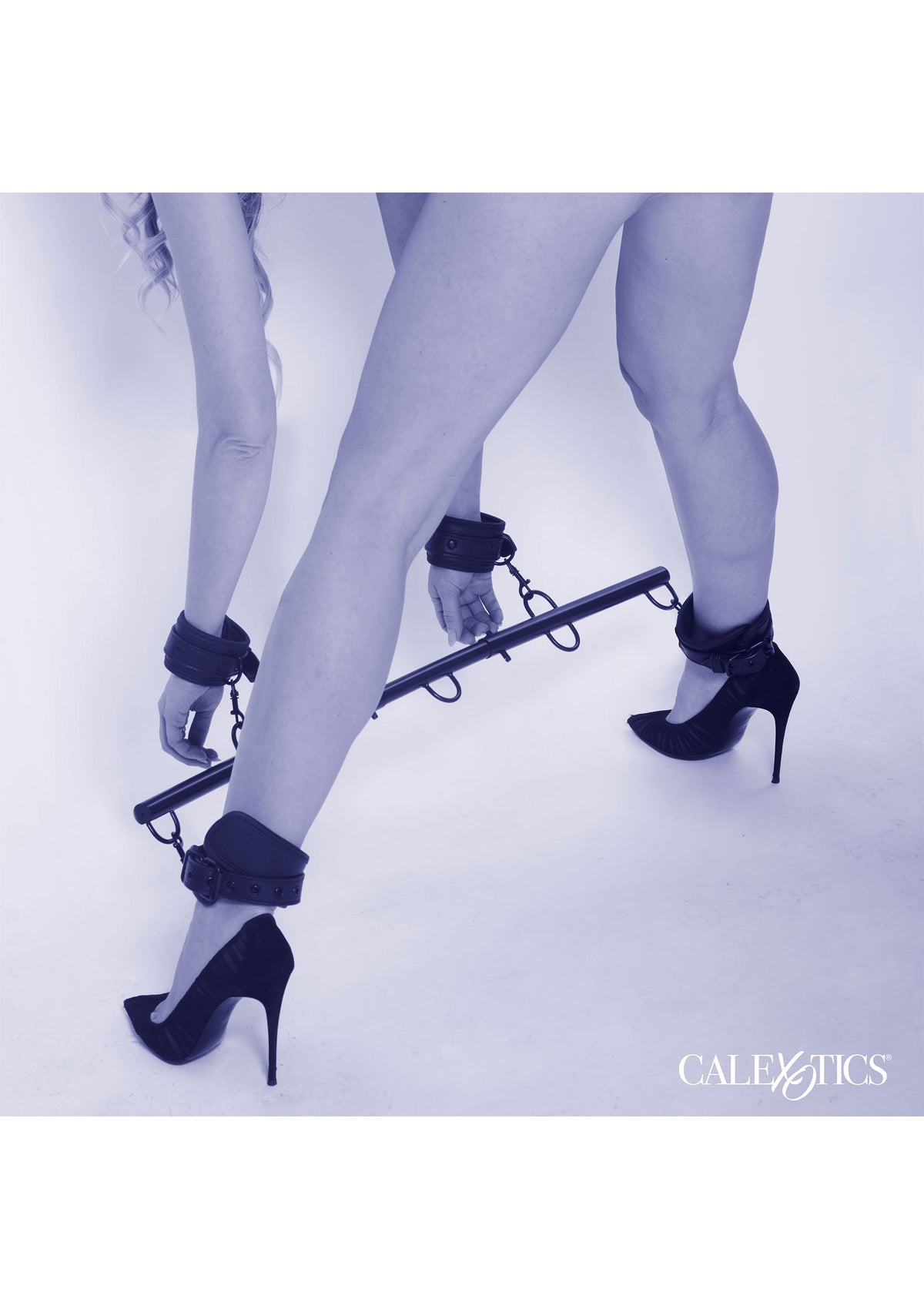 Spreader Bar with Cuffs BLACK - 4