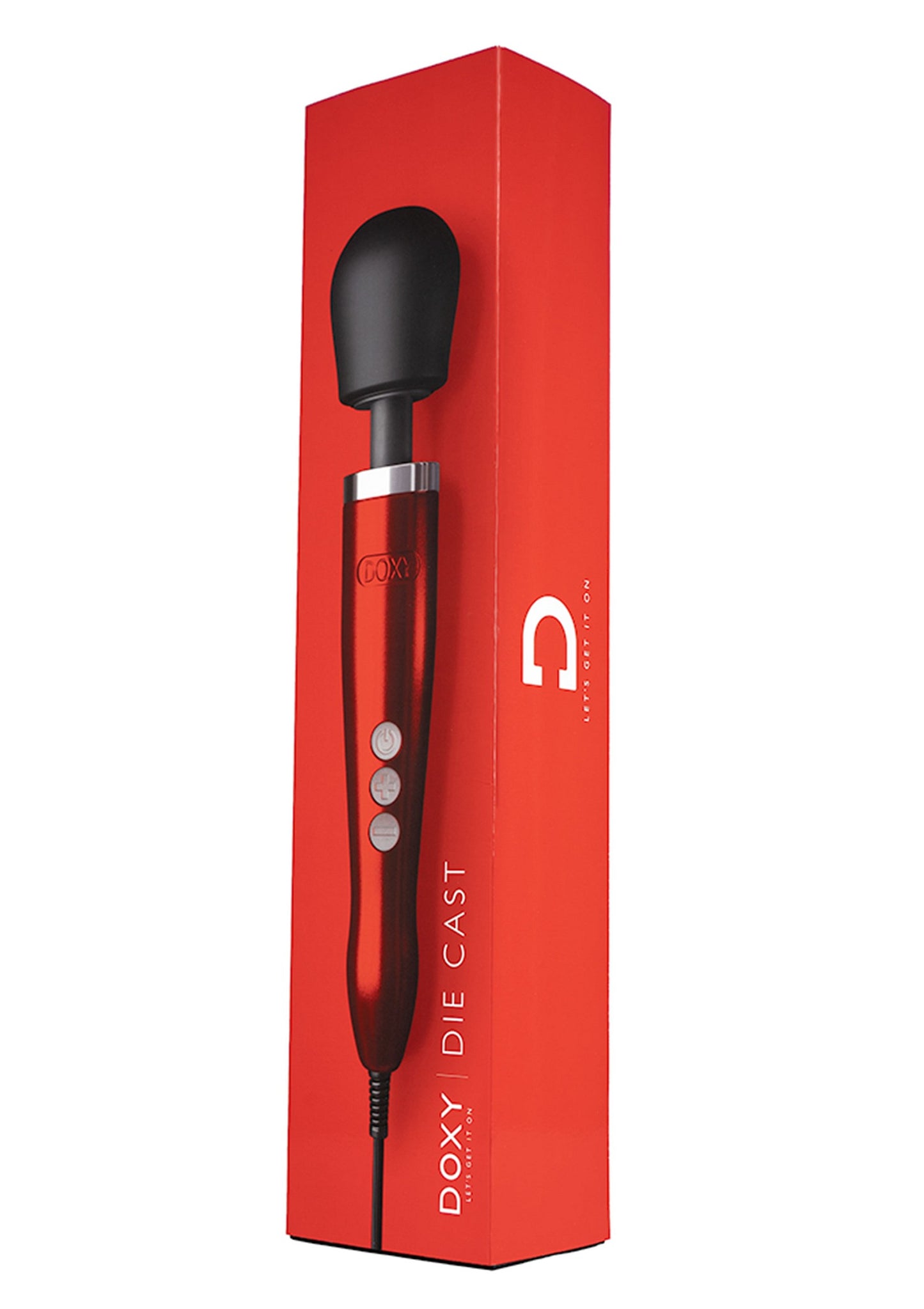 Doxy Die Cast Metal Massager RED - 3