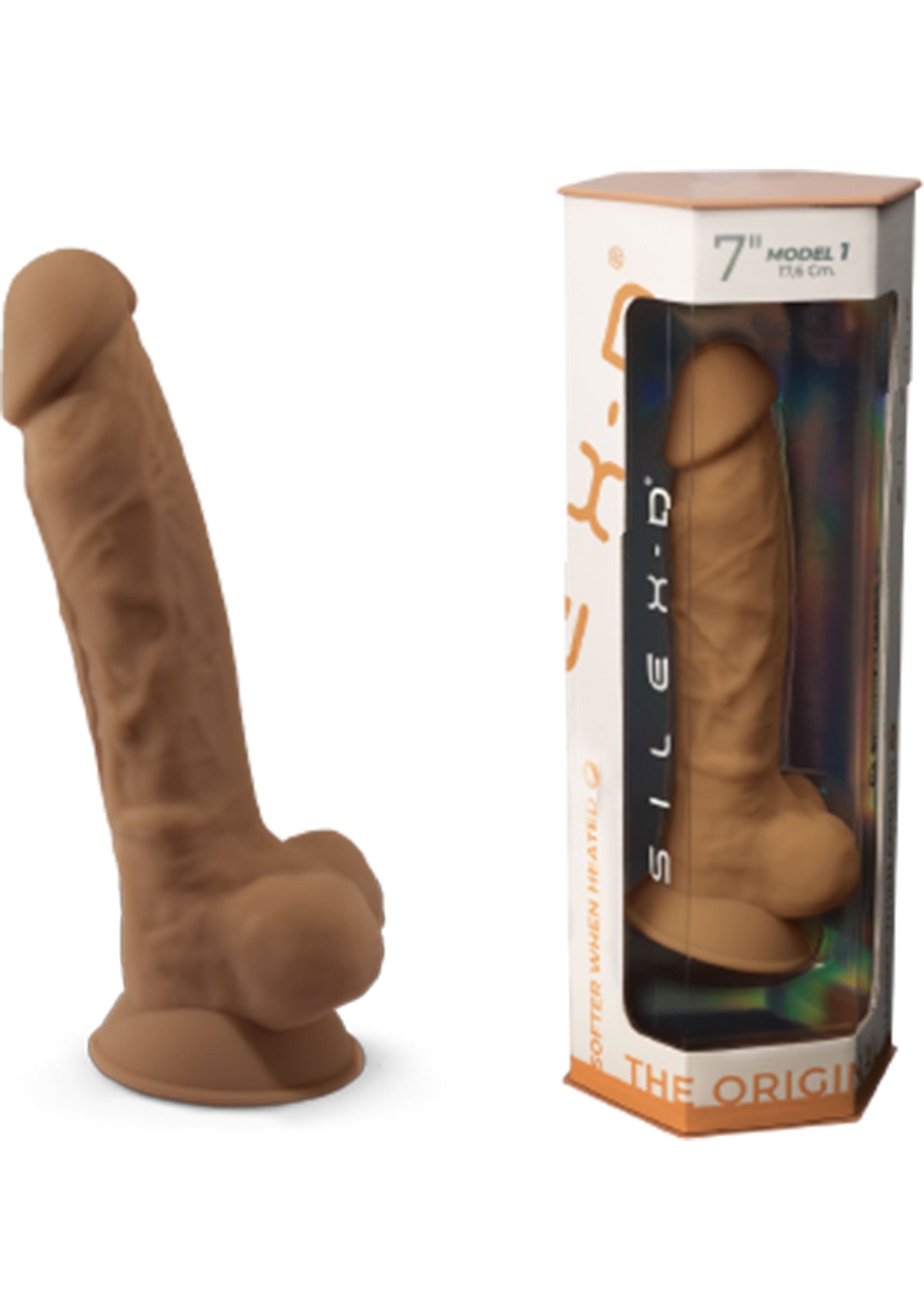 Dildo Model 7 inch CARAMEL - 7