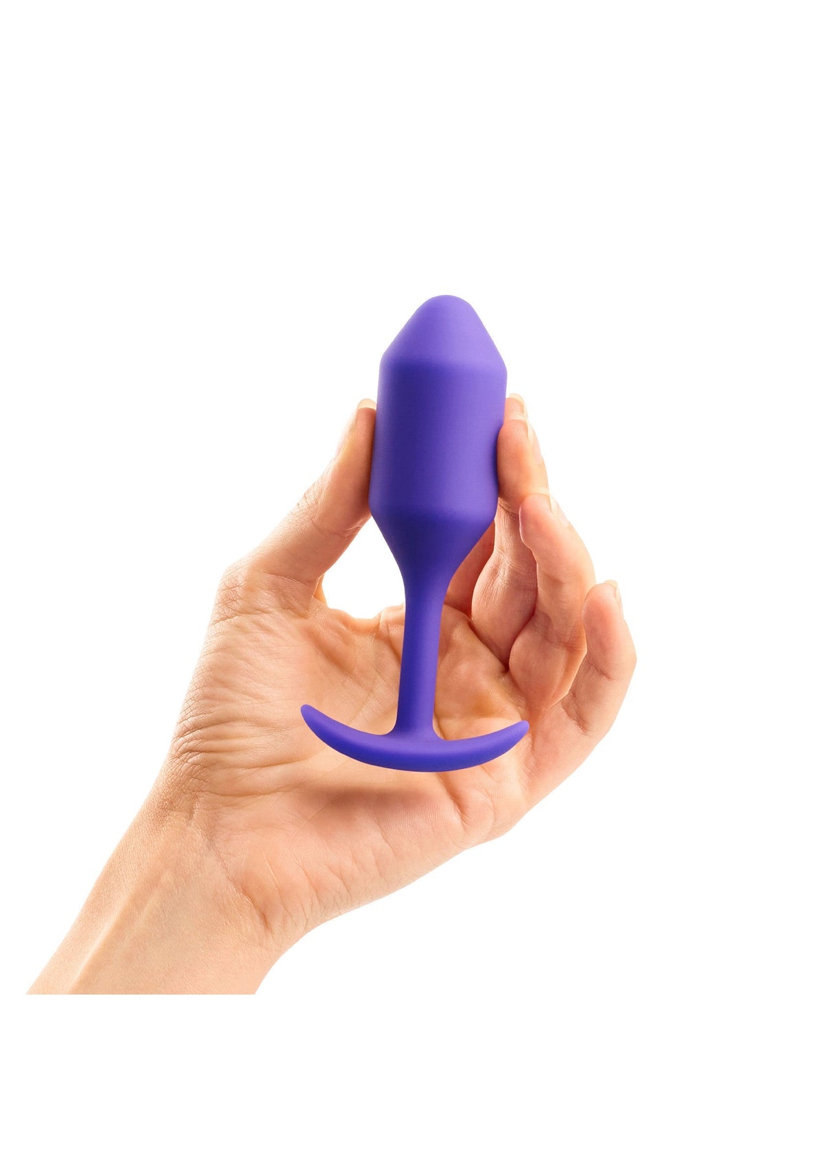 B-Vibe Snug Plug 2 PURPLE - 5