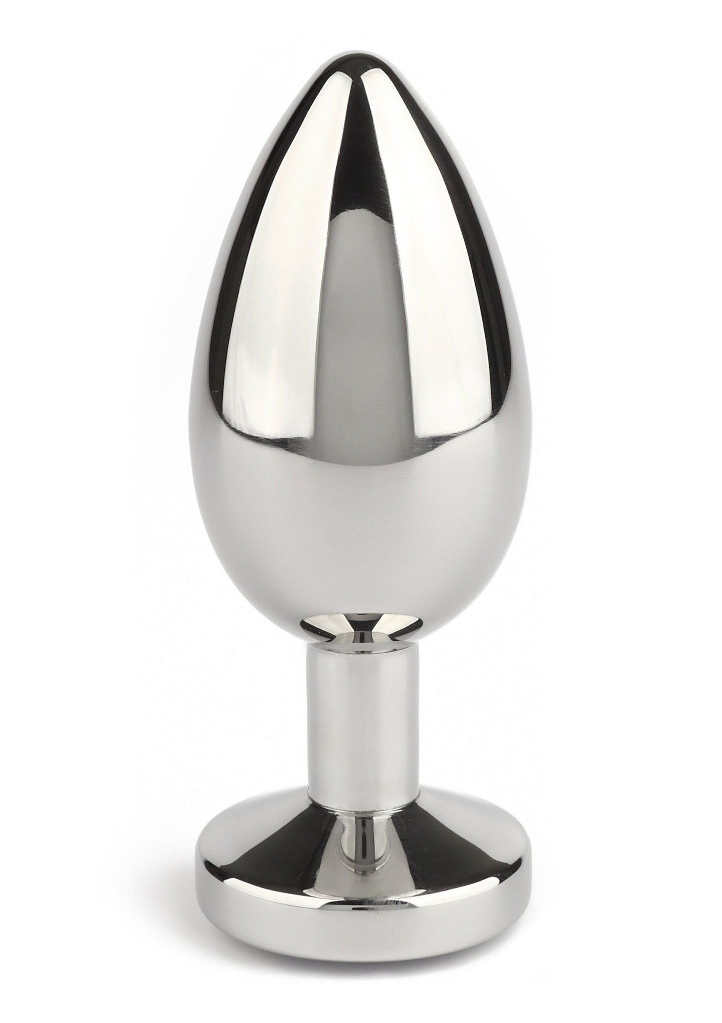 Jewled Butt Plug Medium BLACK - 26