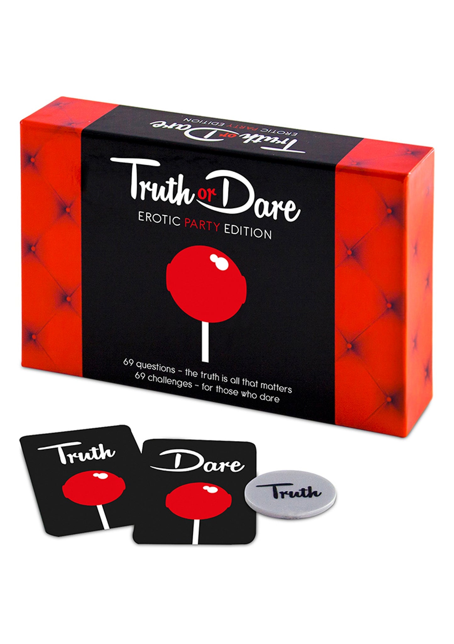 Tease&Please Truth/Dare Erotic Party NL ASSORT - 0